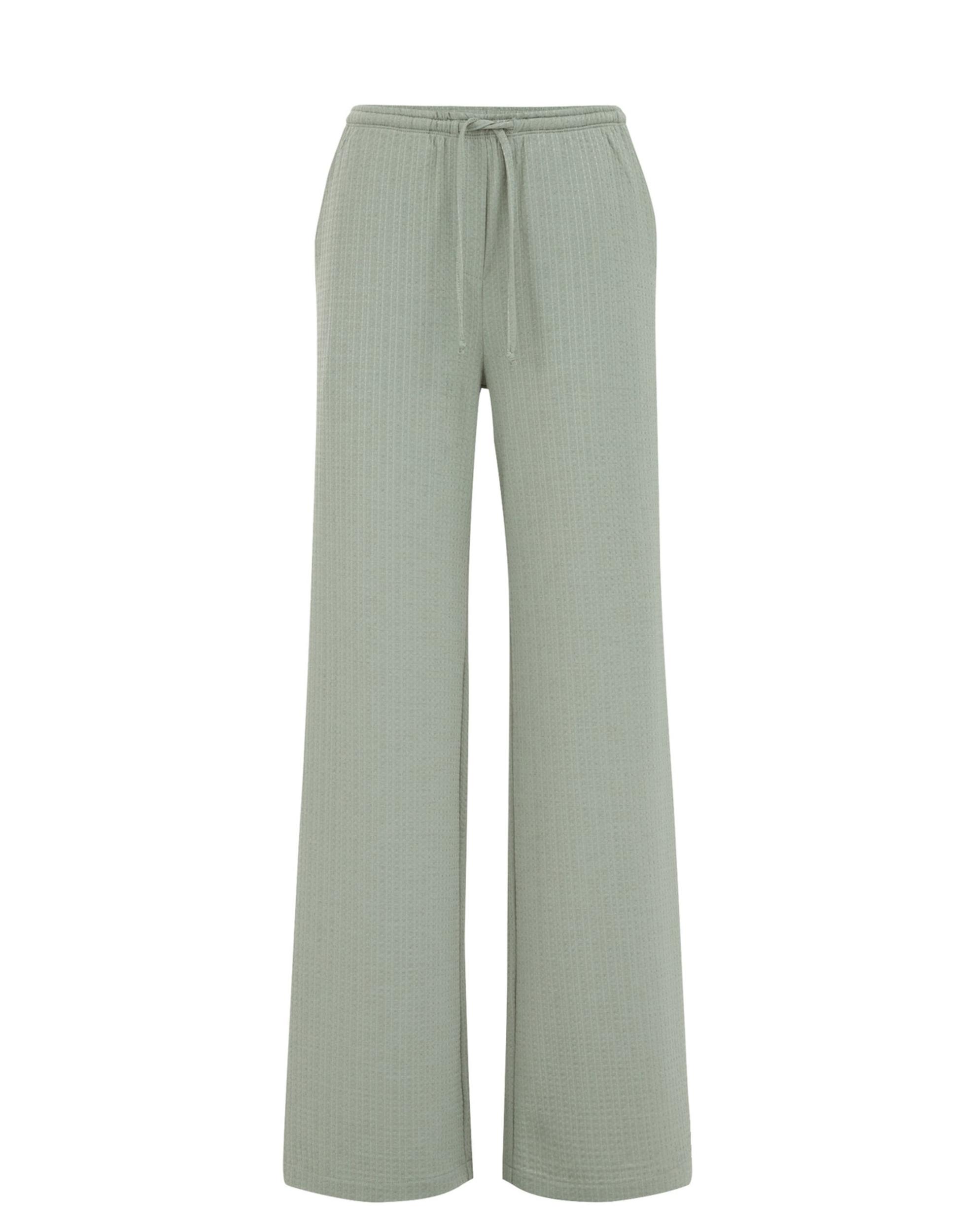 WE Fashion Bikses pasteļzaļš