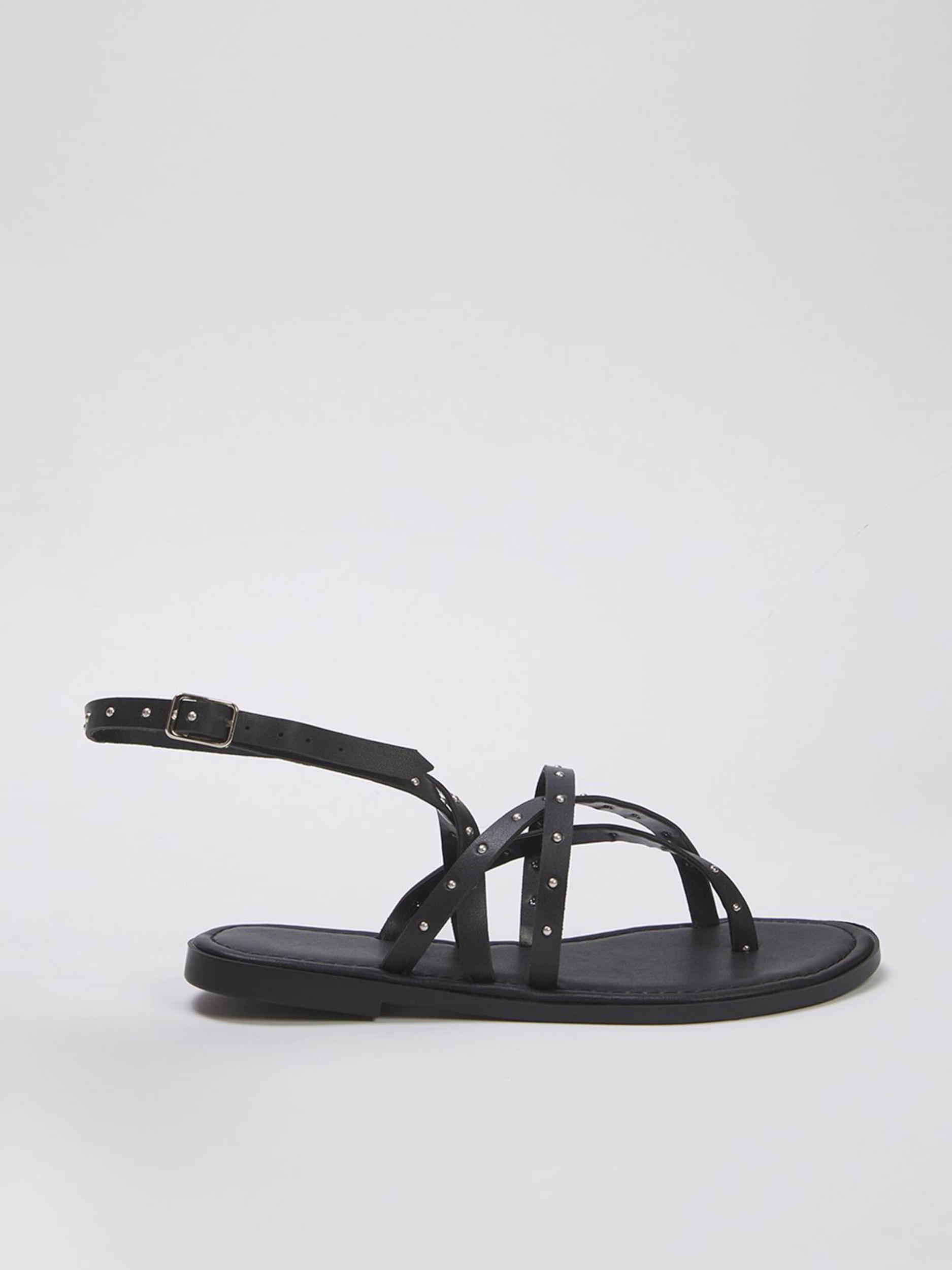 Trendyol Iešļūcenes ar pirkstu atdalītāju melns