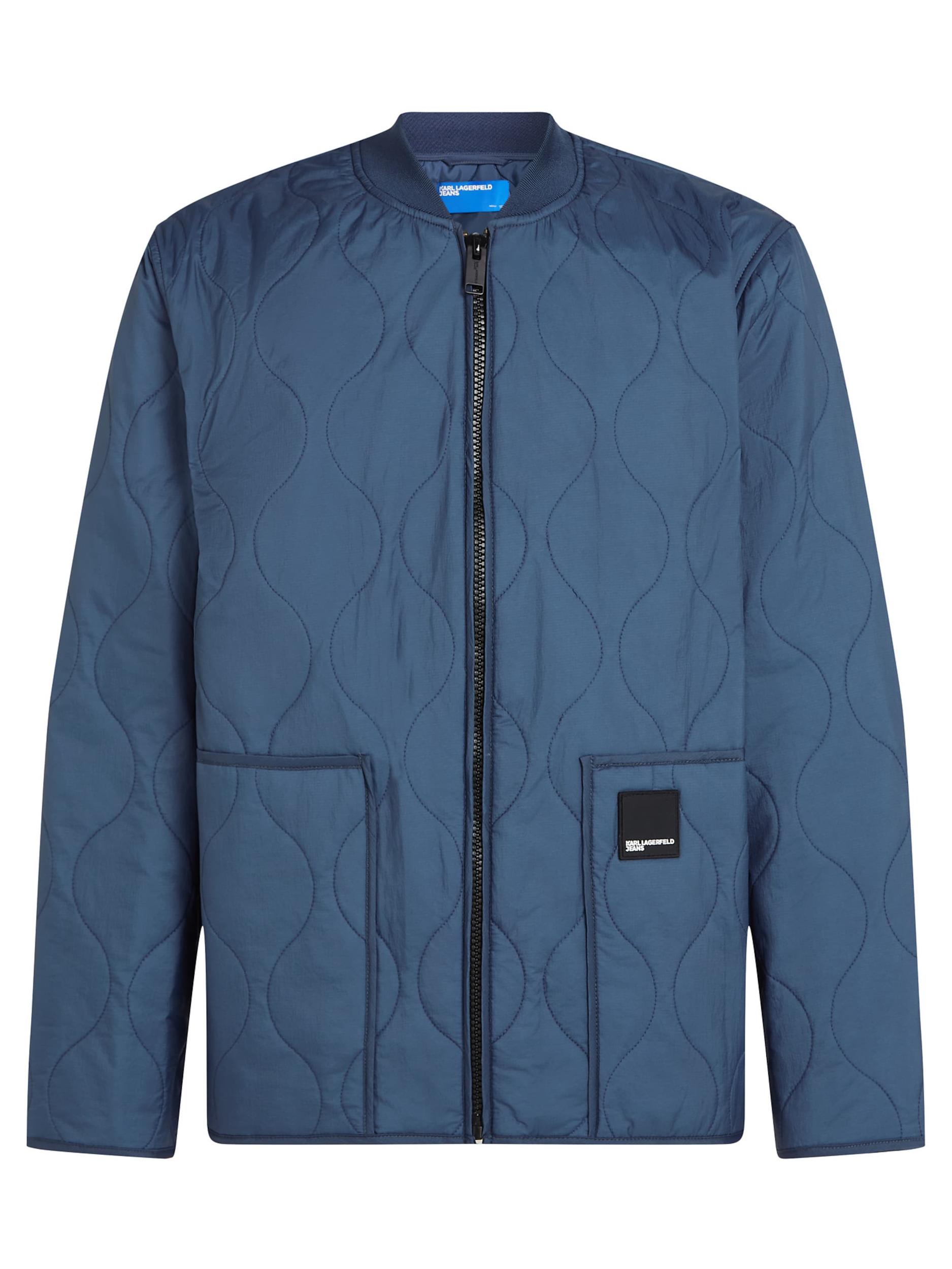 KARL LAGERFELD JEANS Starpsezonu jaka tumši zils