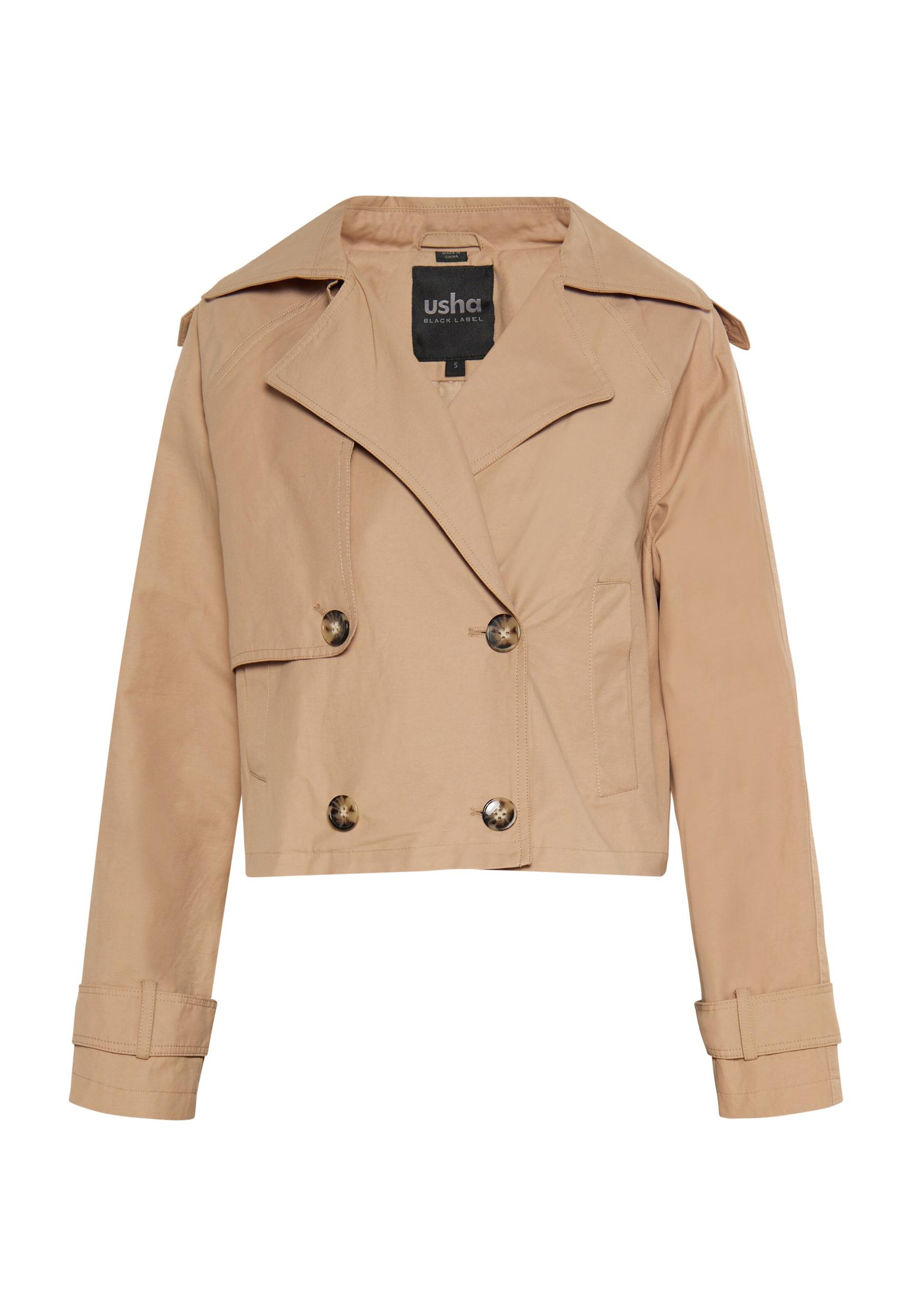 usha BLACK LABEL Starpsezonu jaka tumši bēšs