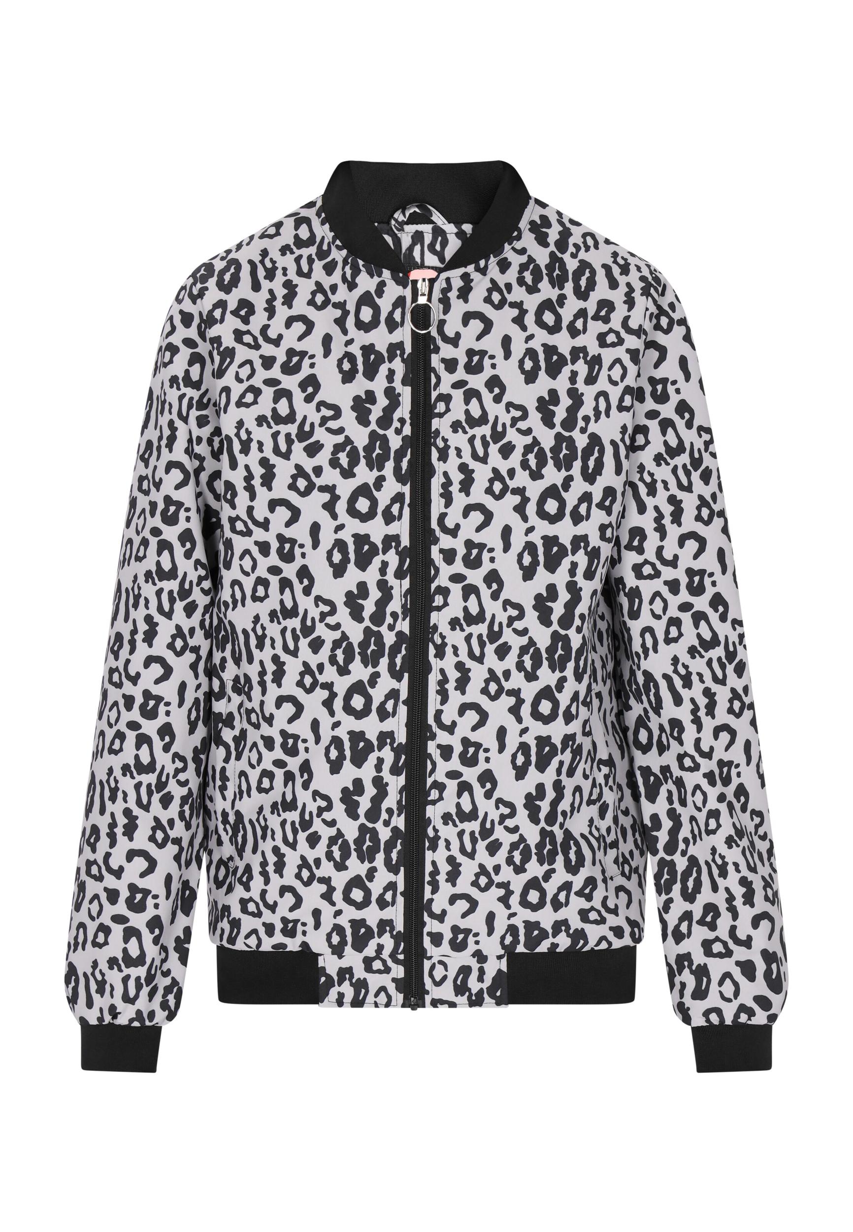 myMo ROCKS Starpsezonu jaka pasteļlillā / melns