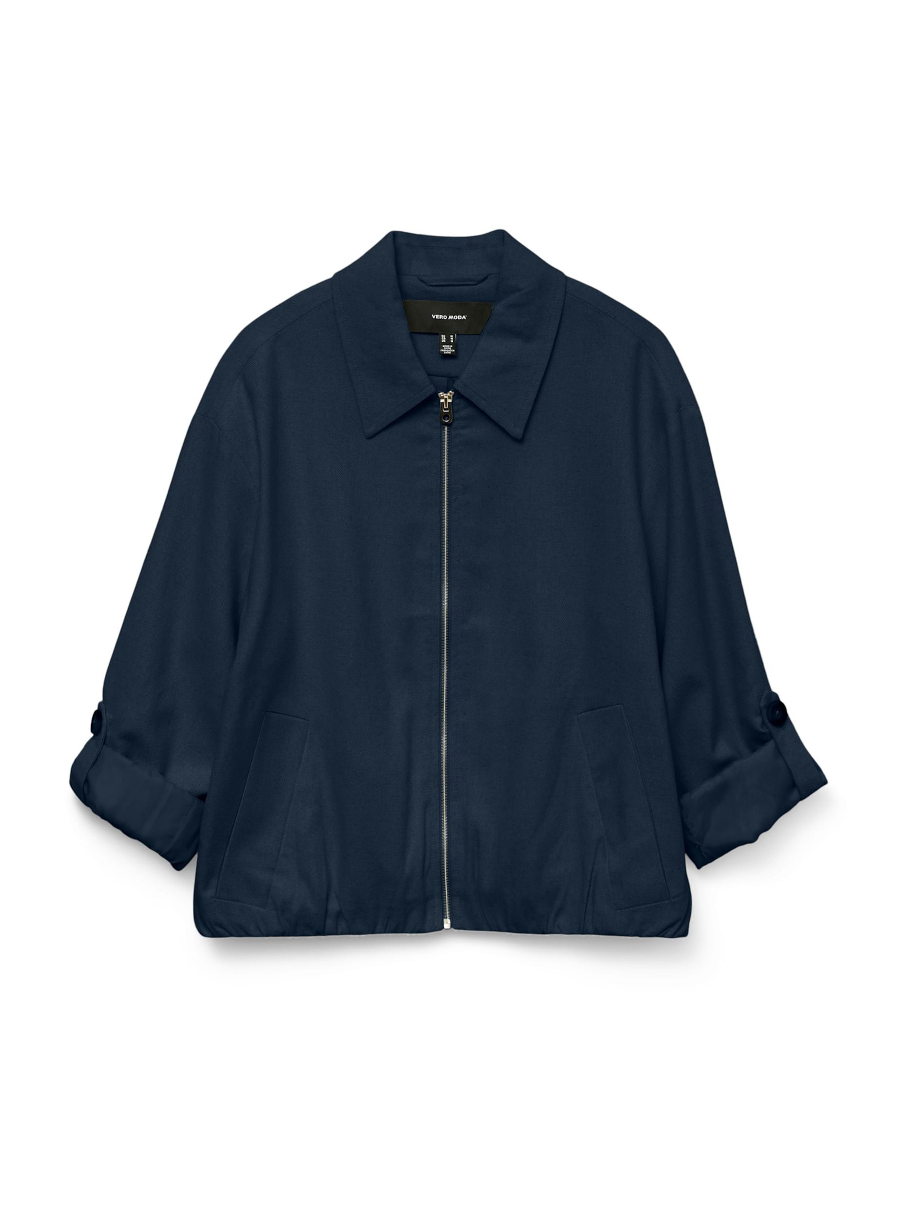VERO MODA Starpsezonu jaka 'VMANNA' tumši zils