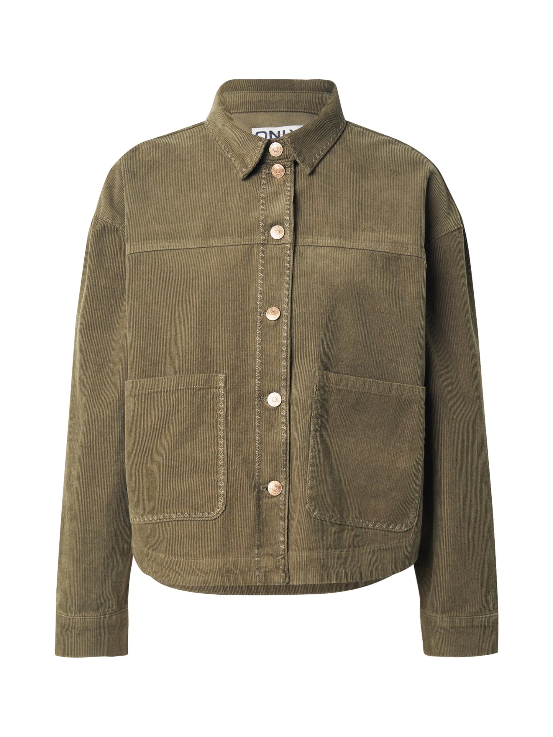 ONLY Starpsezonu jaka 'ONLMOXIE' olīvzaļš