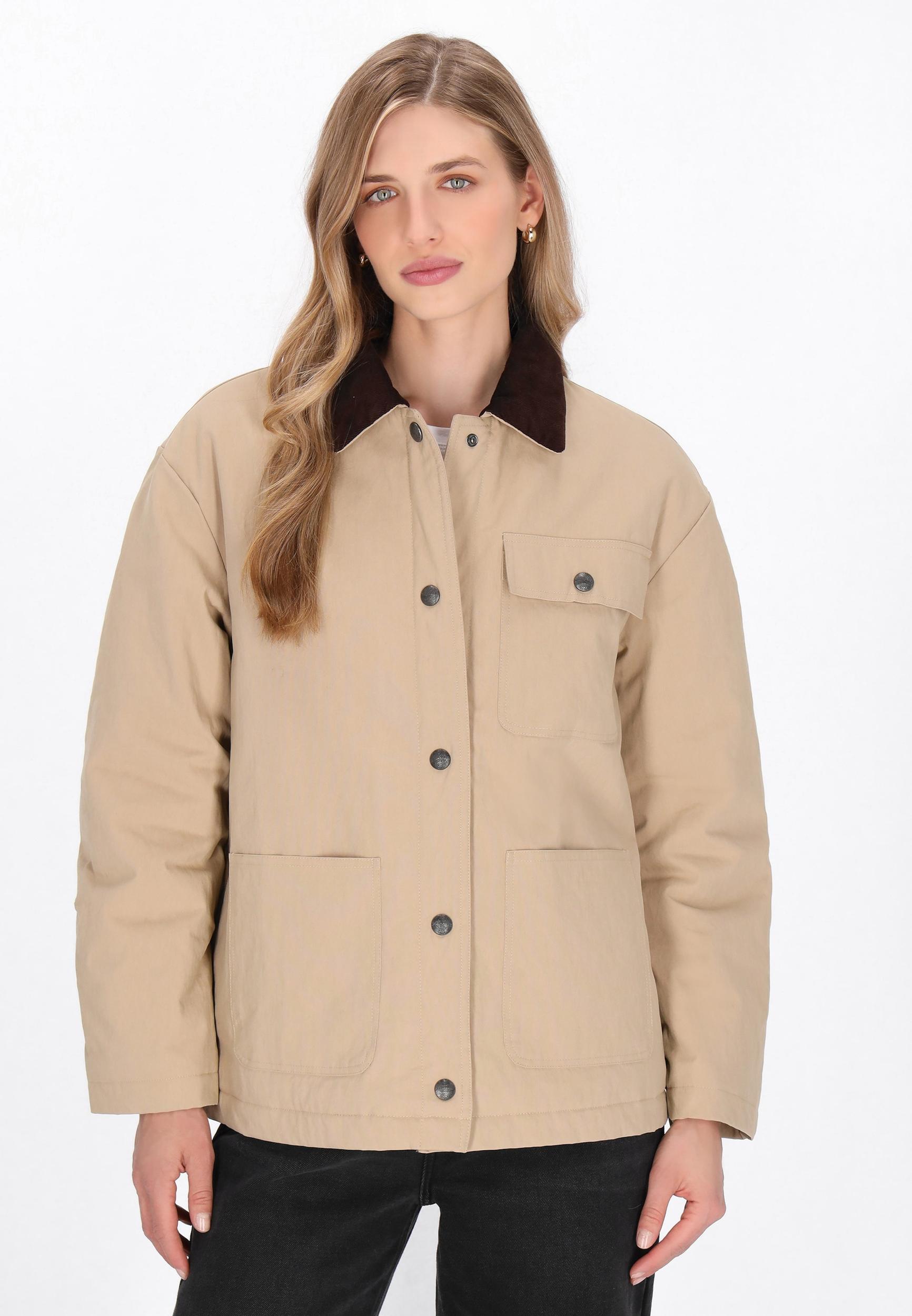 DreiMaster Vintage Starpsezonu jaka bēšs / brūns