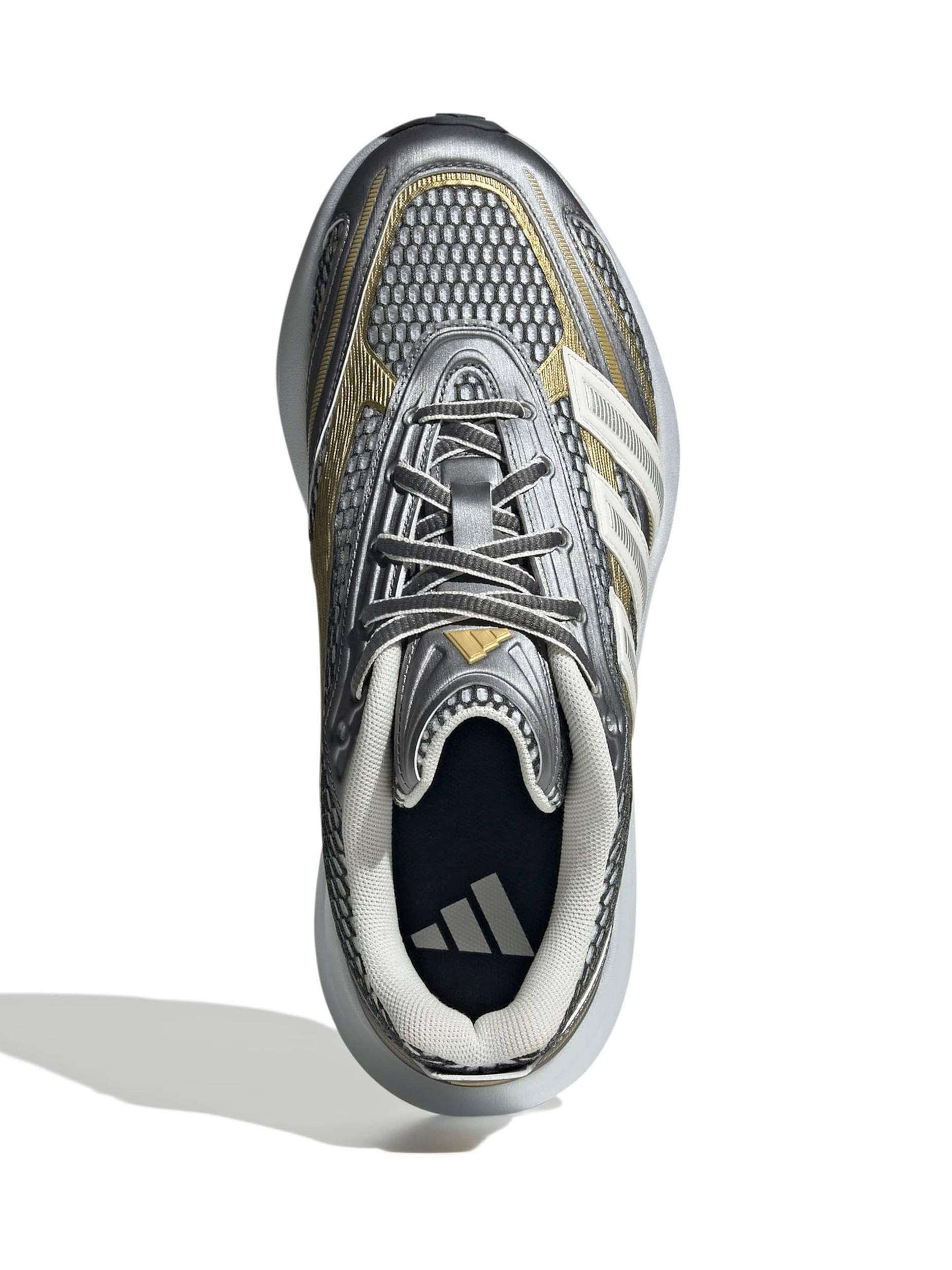 ADIDAS SPORTSWEAR Zemie brīvā laika apavi 'Lightblaze' zelts / sudrabs / balts