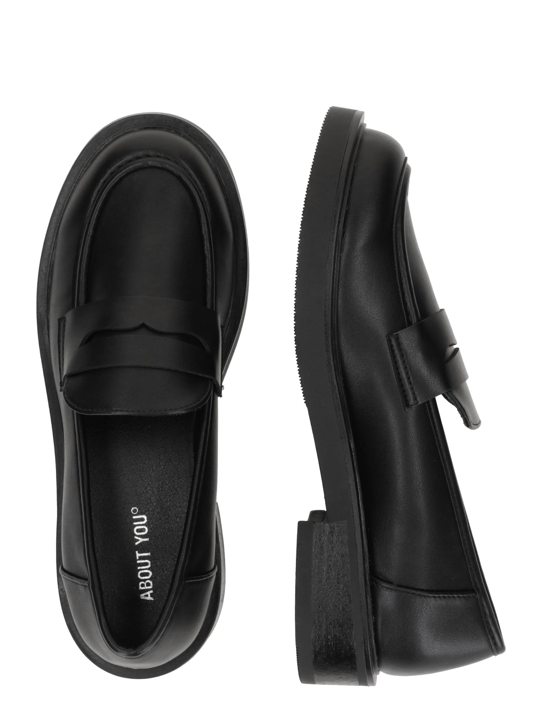 ABOUT YOU Iešļūcenes 'Lorin' melns