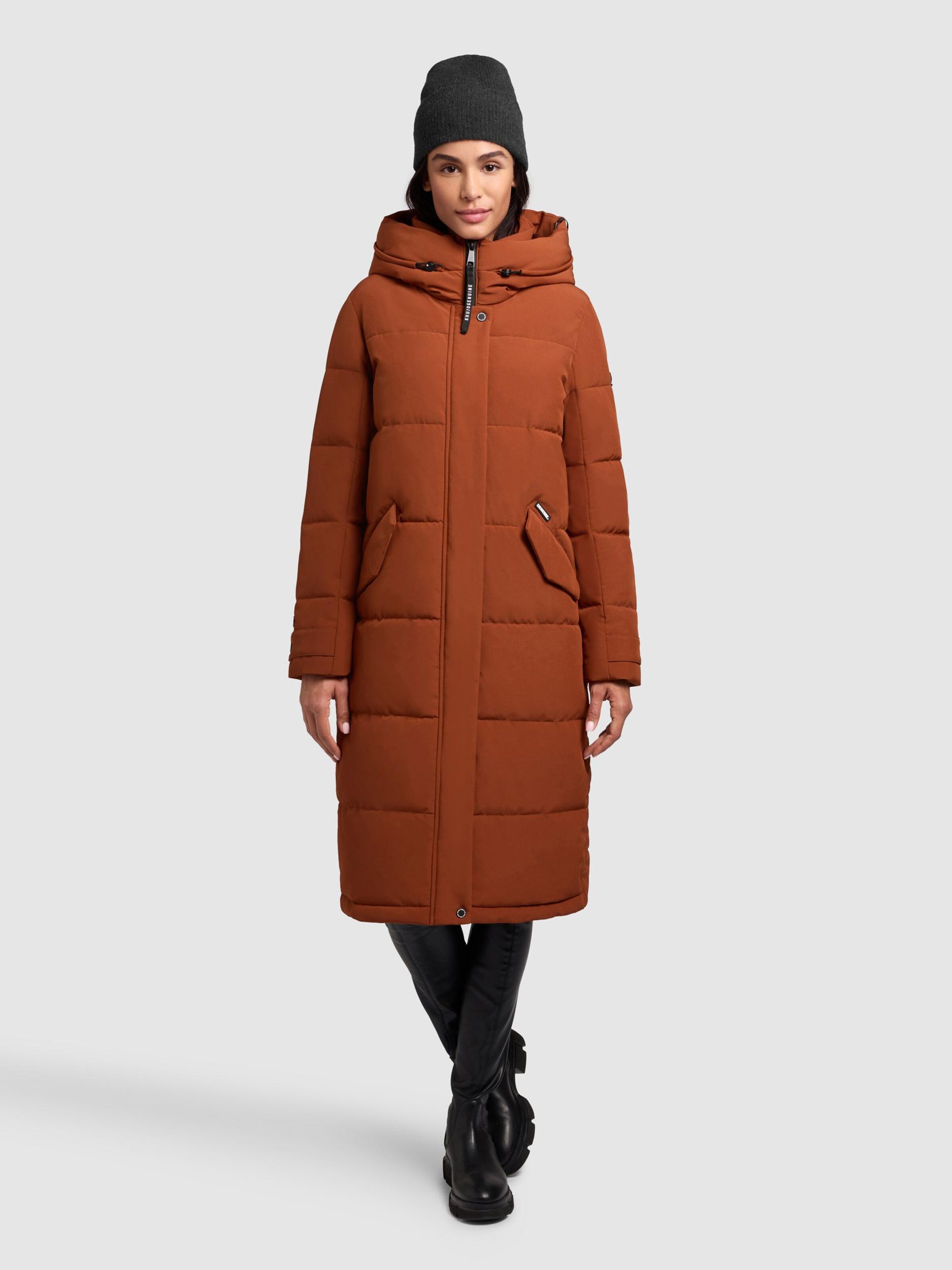 khujo Ziemas mētelis 'Dairi' kastaņbrūns