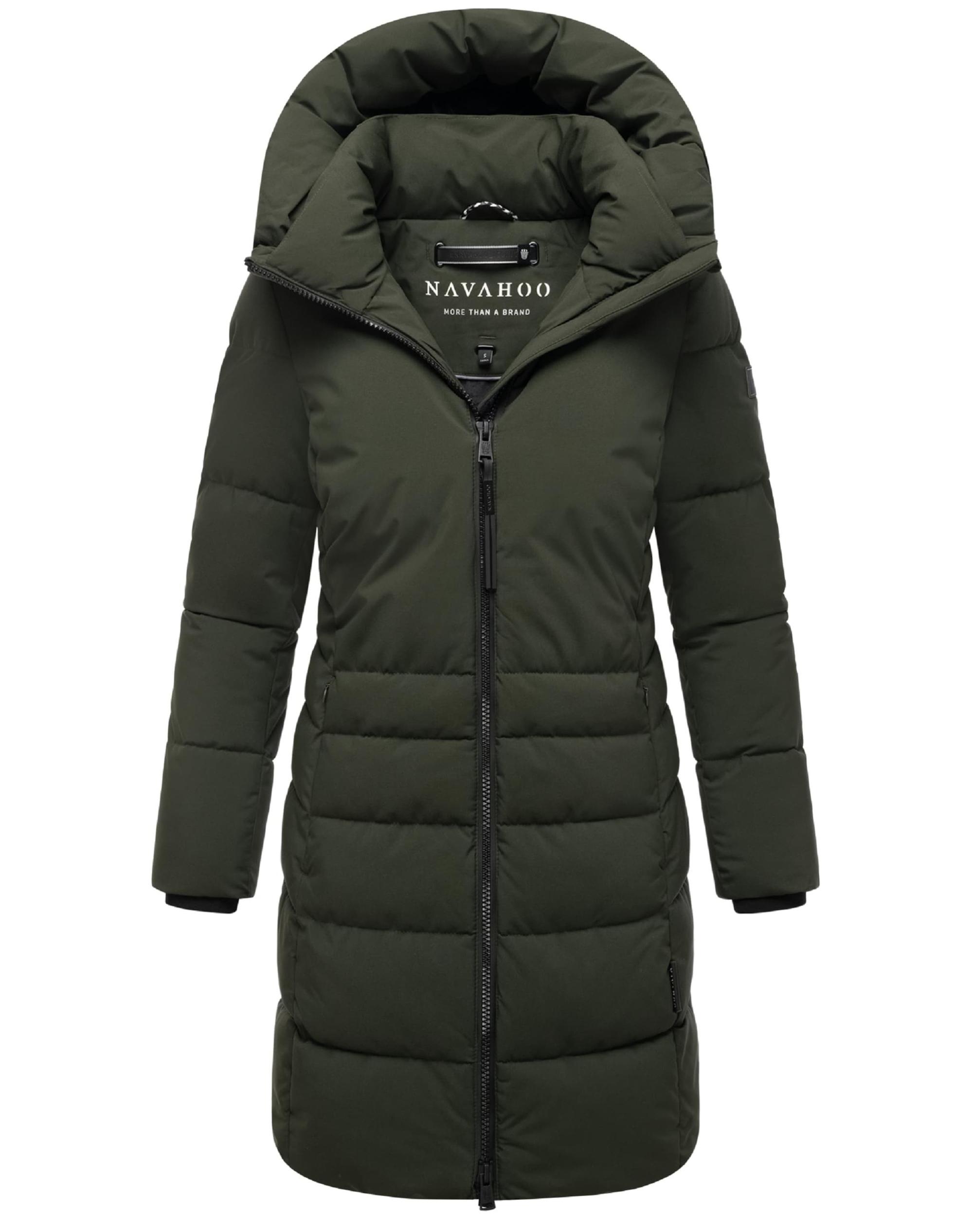 NAVAHOO Ziemas mētelis 'Mondnebel XIV' tumši zaļa