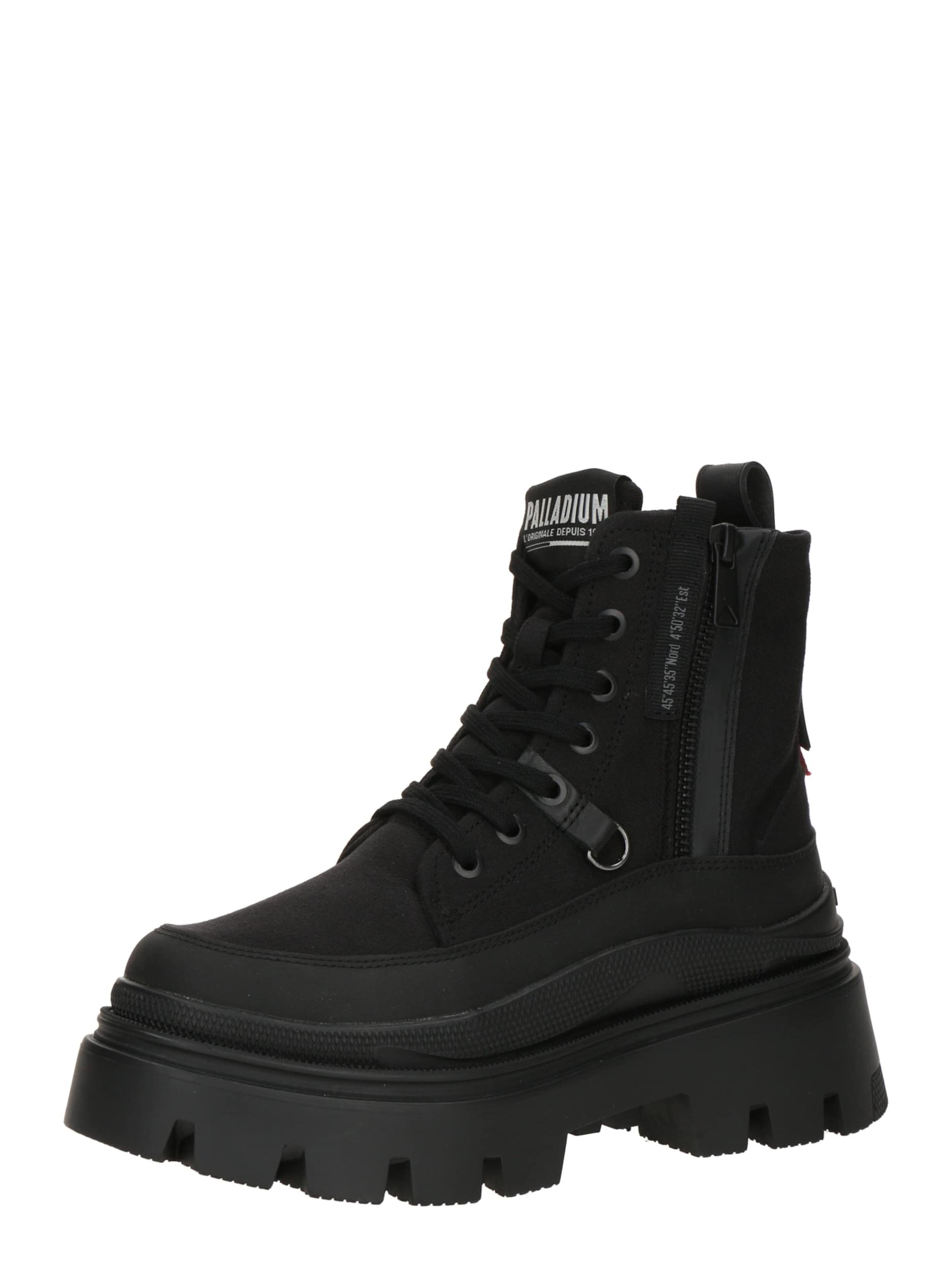 Palladium Sienamie zābaki 'SQUAD' melns