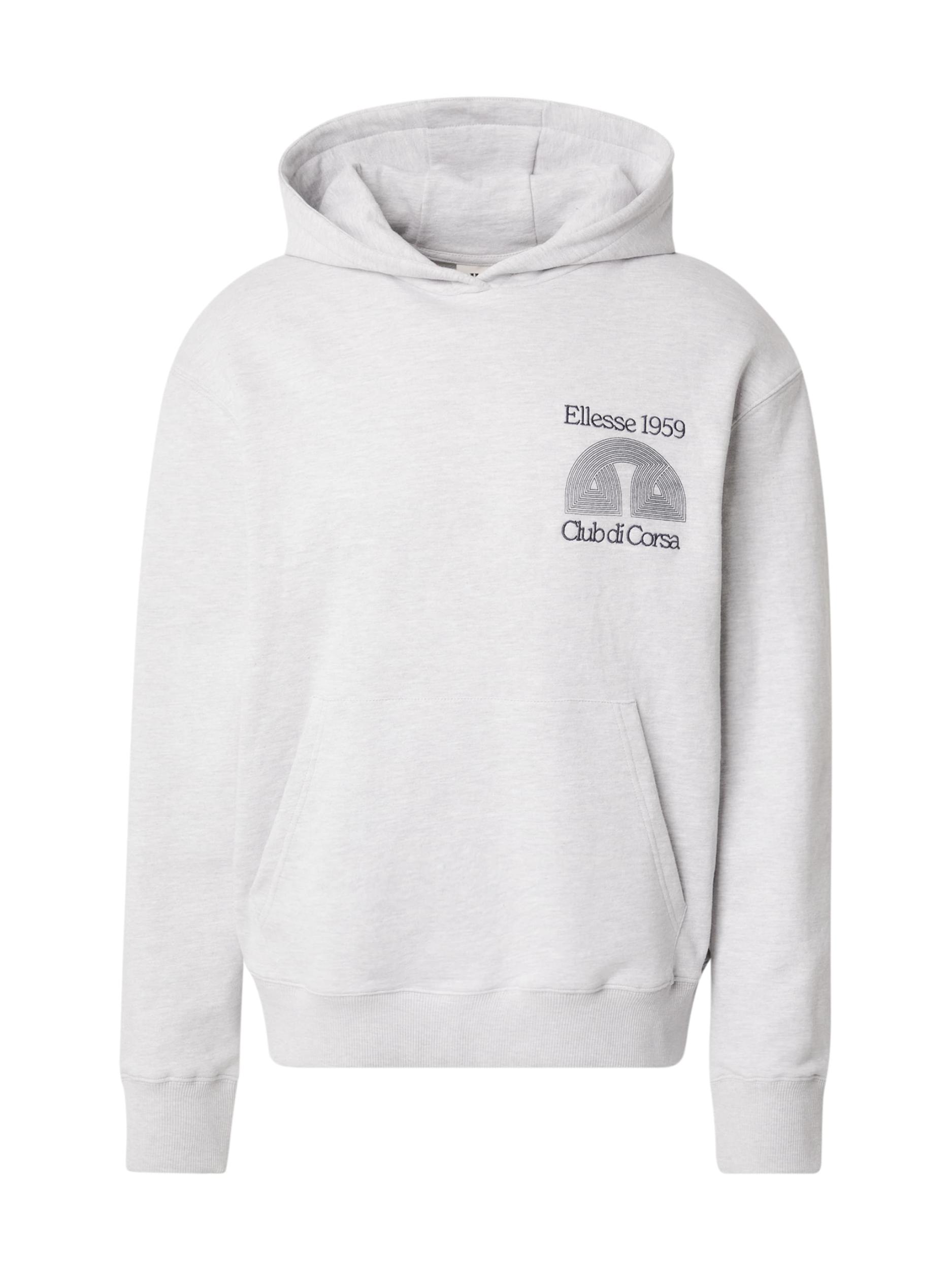 ELLESSE Sportisks džemperis tumši zils / gaiši pelēks