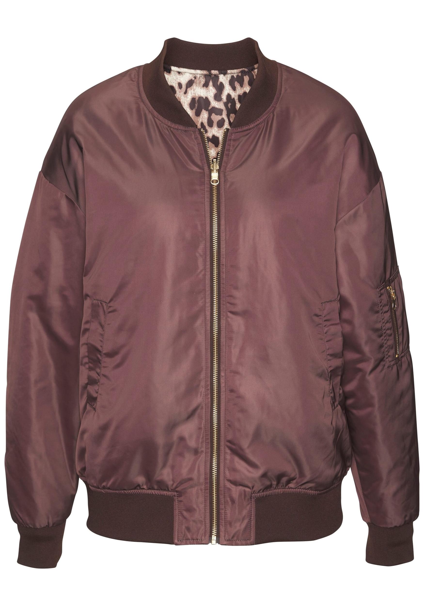 BUFFALO Starpsezonu jaka bēšs / kastaņbrūns / brokāta / melns