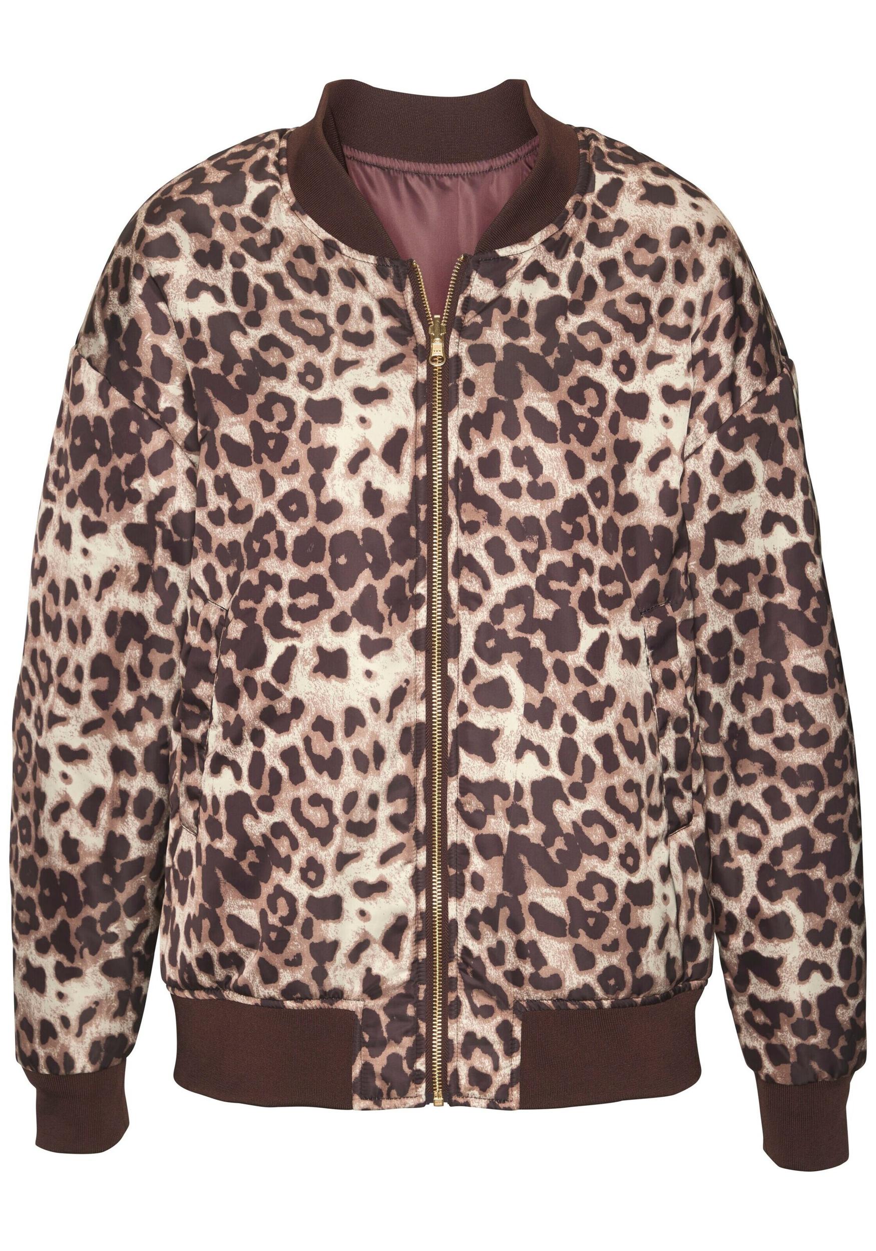 BUFFALO Starpsezonu jaka bēšs / kastaņbrūns / brokāta / melns