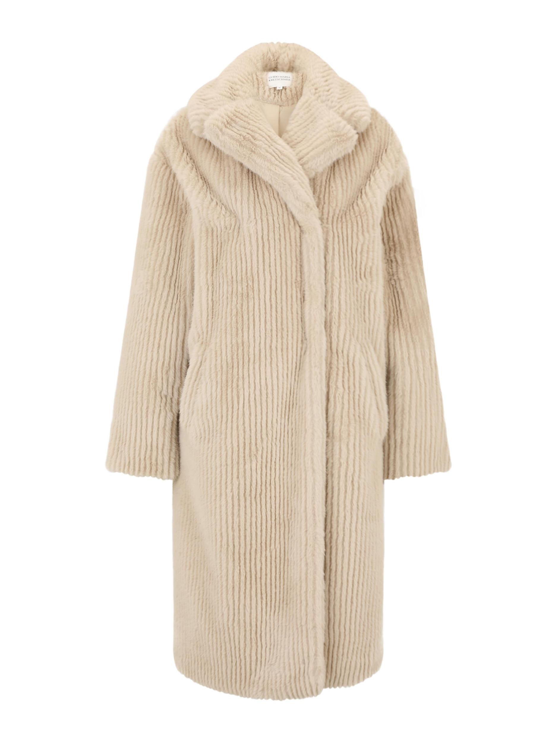 Guido Maria Kretschmer Women Starpsezonu mētelis 'Lola' bēšs