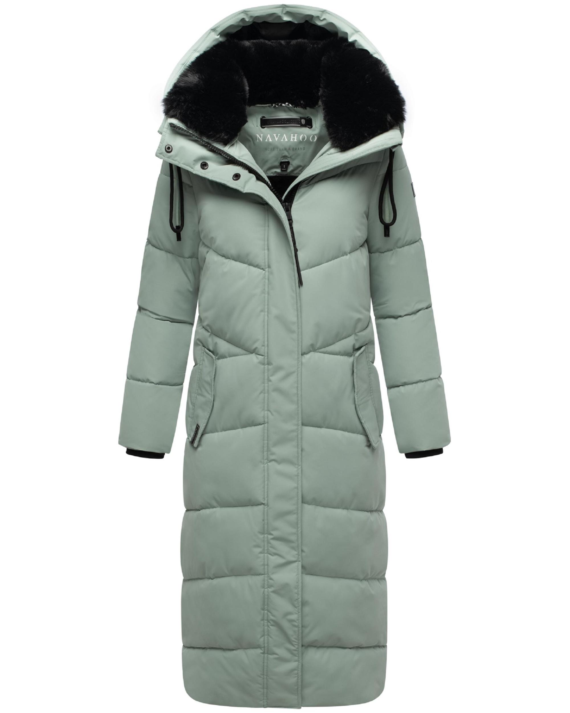 NAVAHOO Ziemas mētelis 'Hingucker XIV' pasteļzaļš