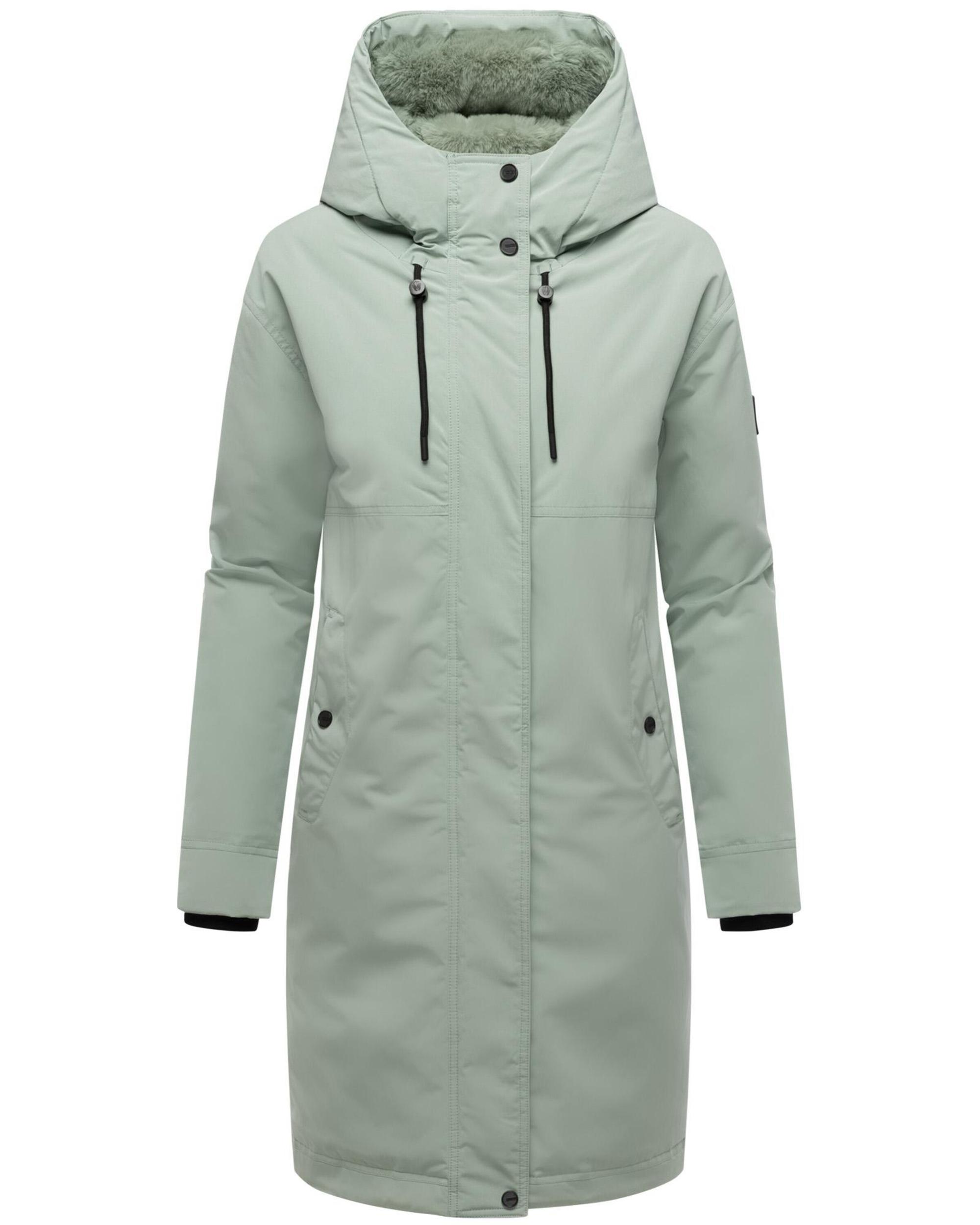 NAVAHOO Ziemas mētelis 'Hageltanz 14' pasteļzaļš