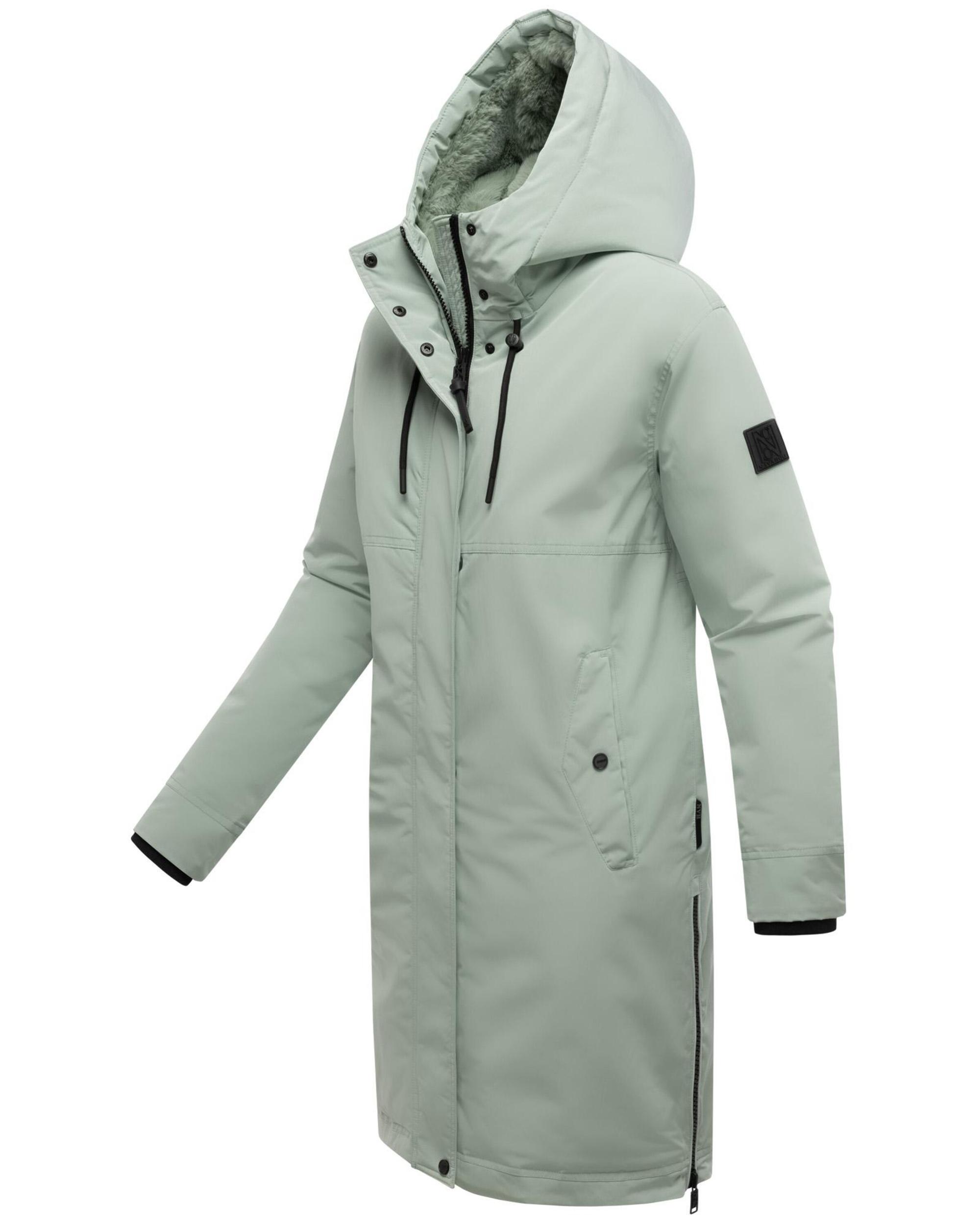 NAVAHOO Ziemas mētelis 'Hageltanz 14' pasteļzaļš