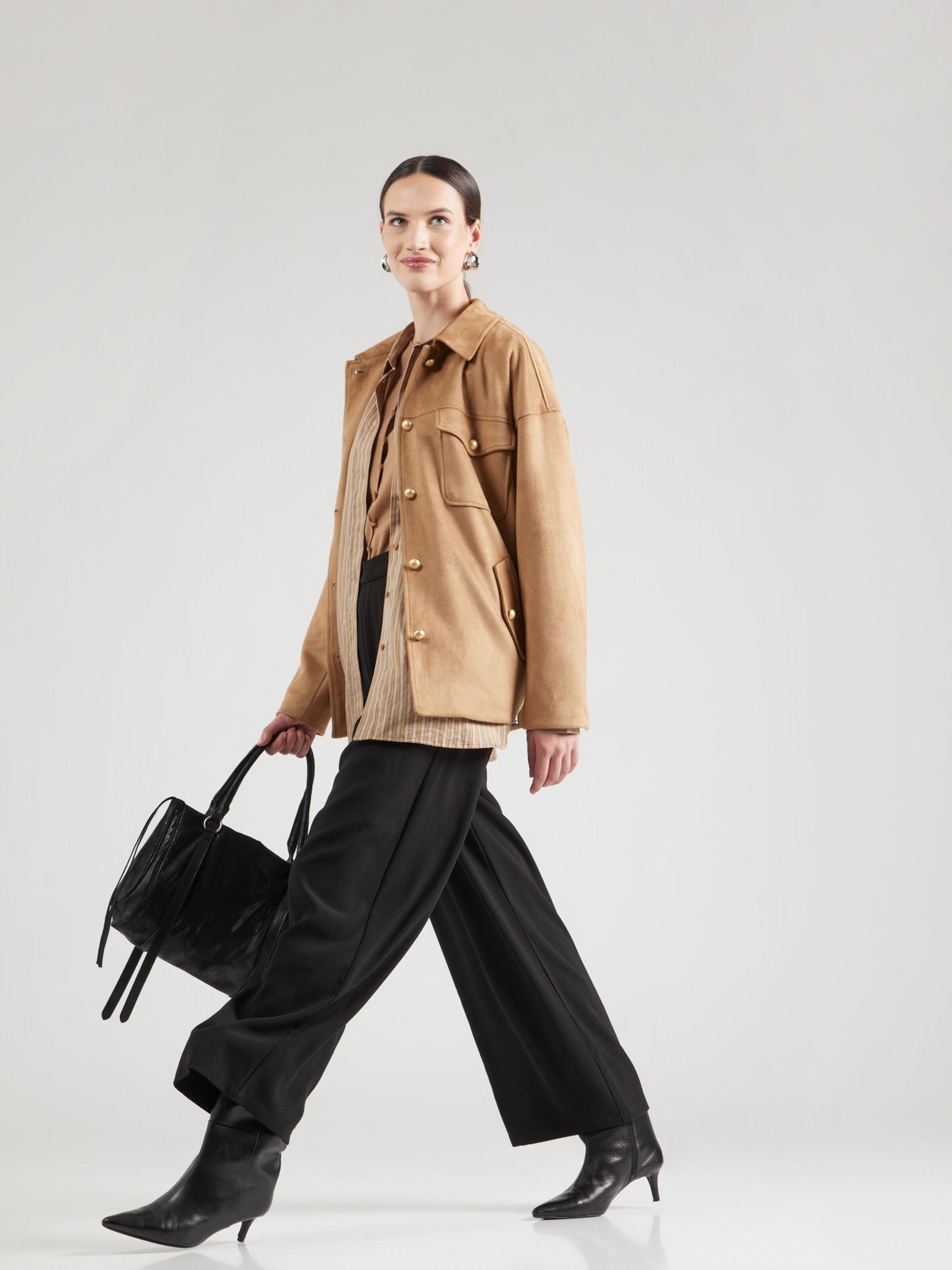 Molly BRACKEN Klasiskas bikses melns