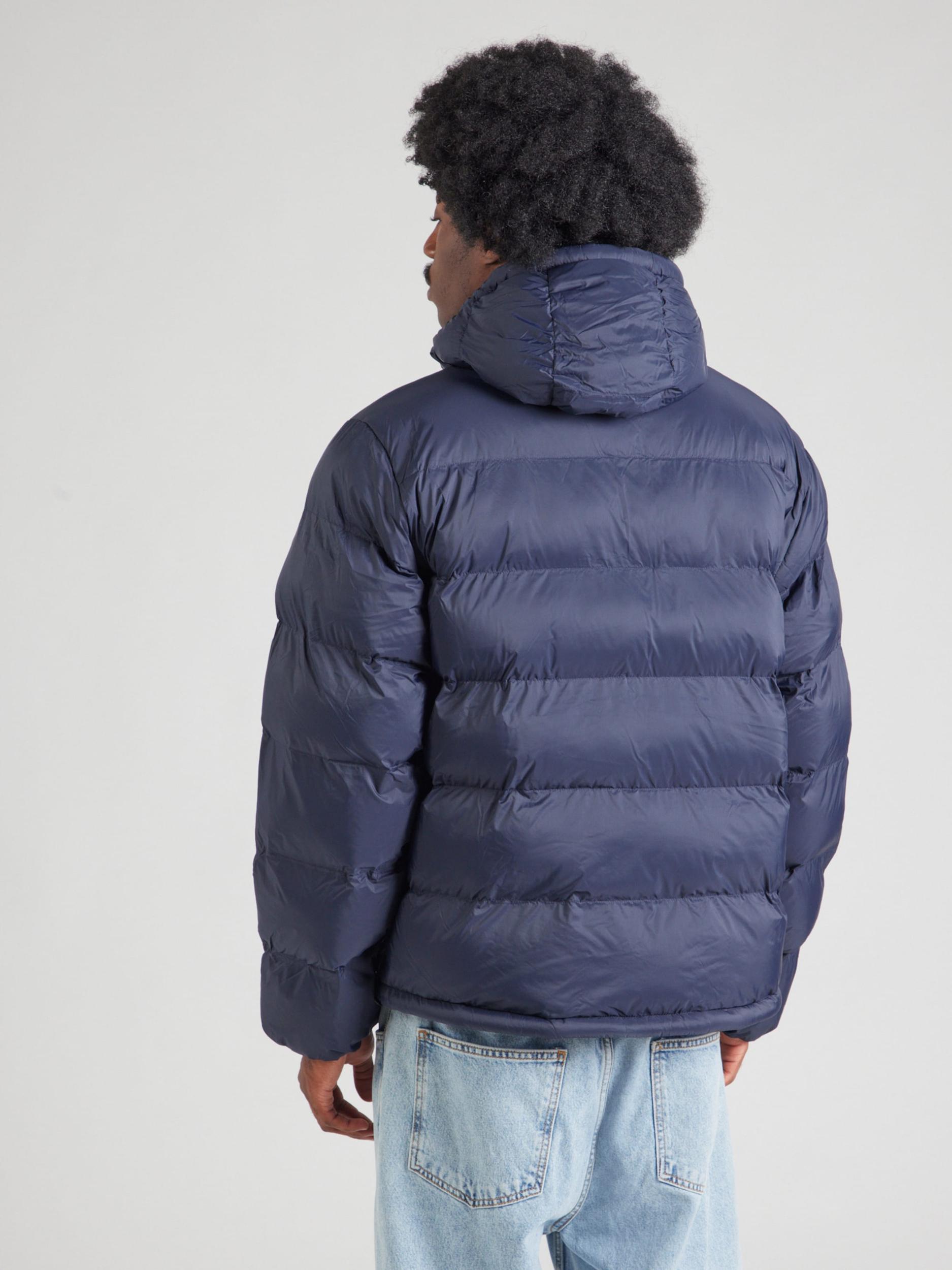 Calvin Klein Jeans Ziemas jaka tumši zils / balts