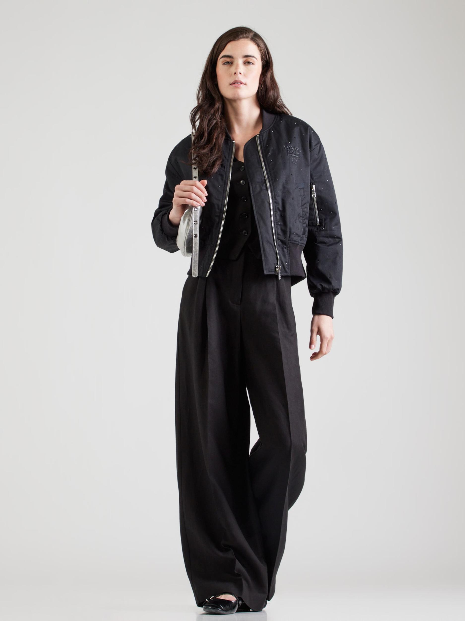 19V69 ITALIA Starpsezonu jaka melns