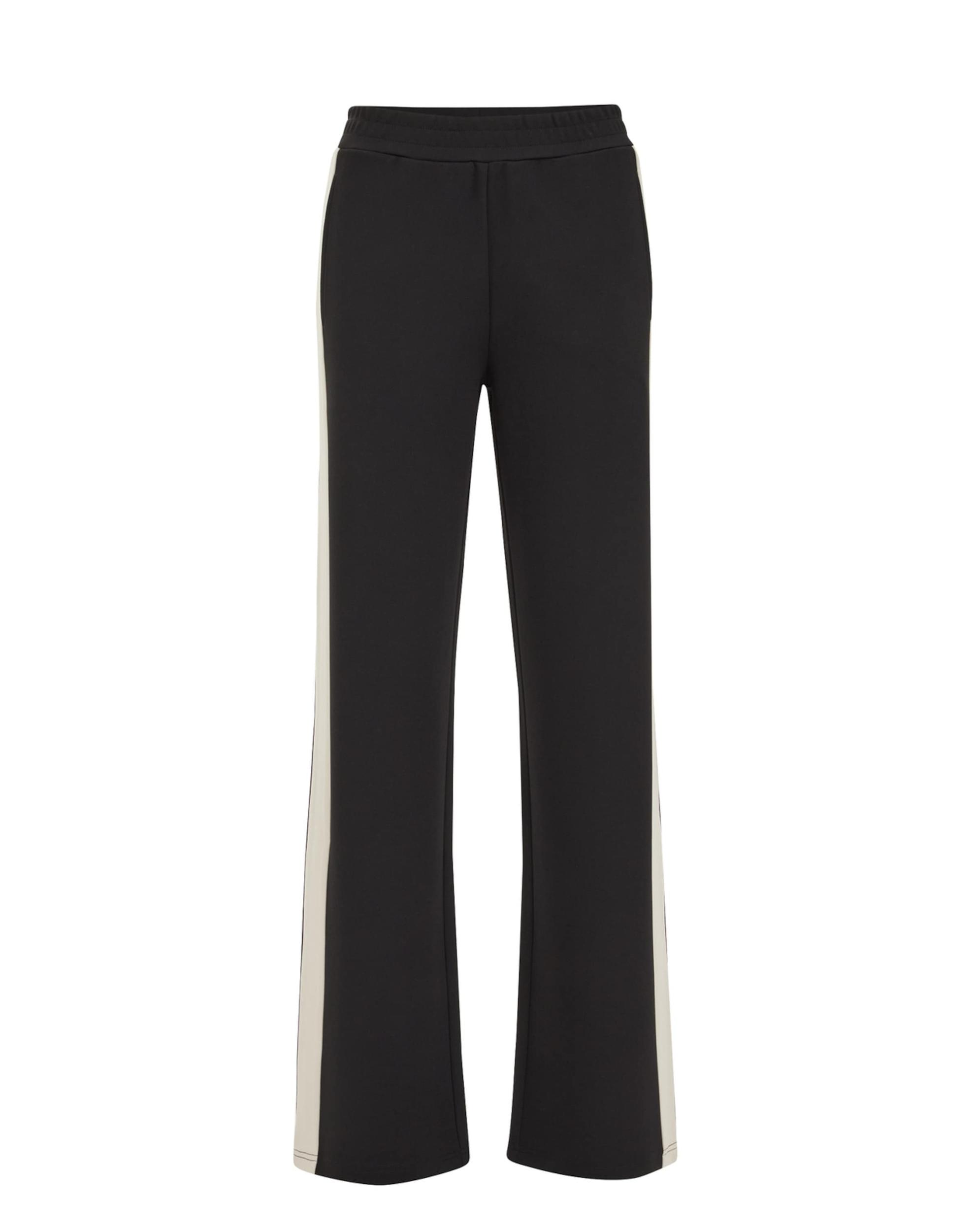 WE Fashion Bikses melns / balts