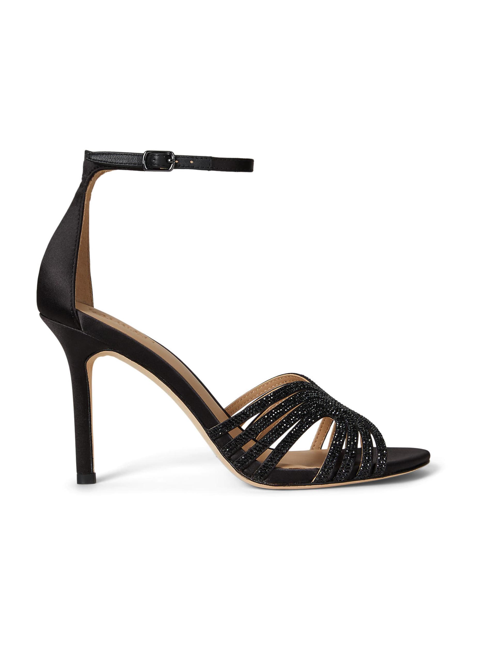 Lauren Ralph Lauren Siksniņsandales 'ALLIE' melns