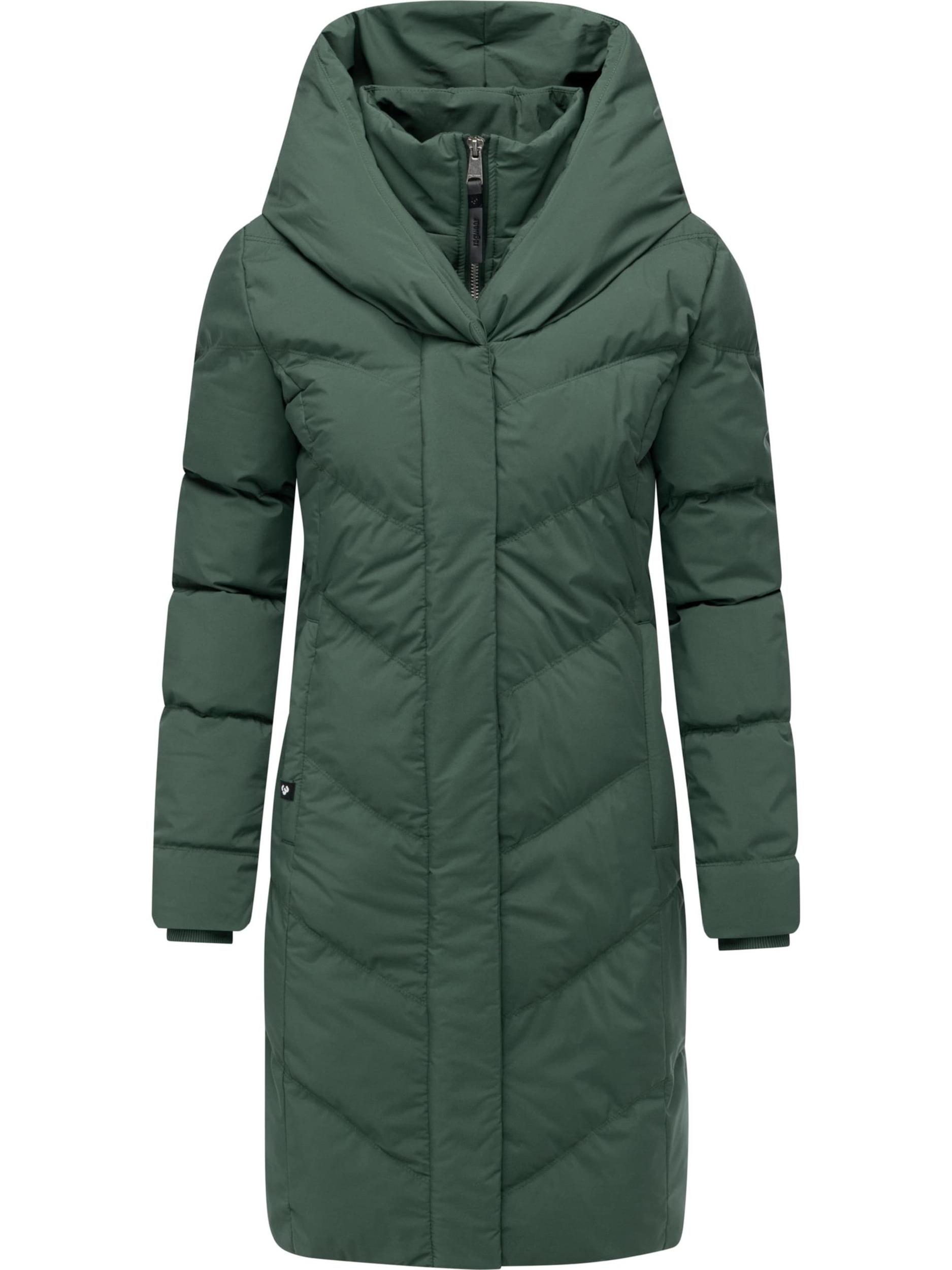 Ragwear Ziemas mētelis 'Natalka' zaļš