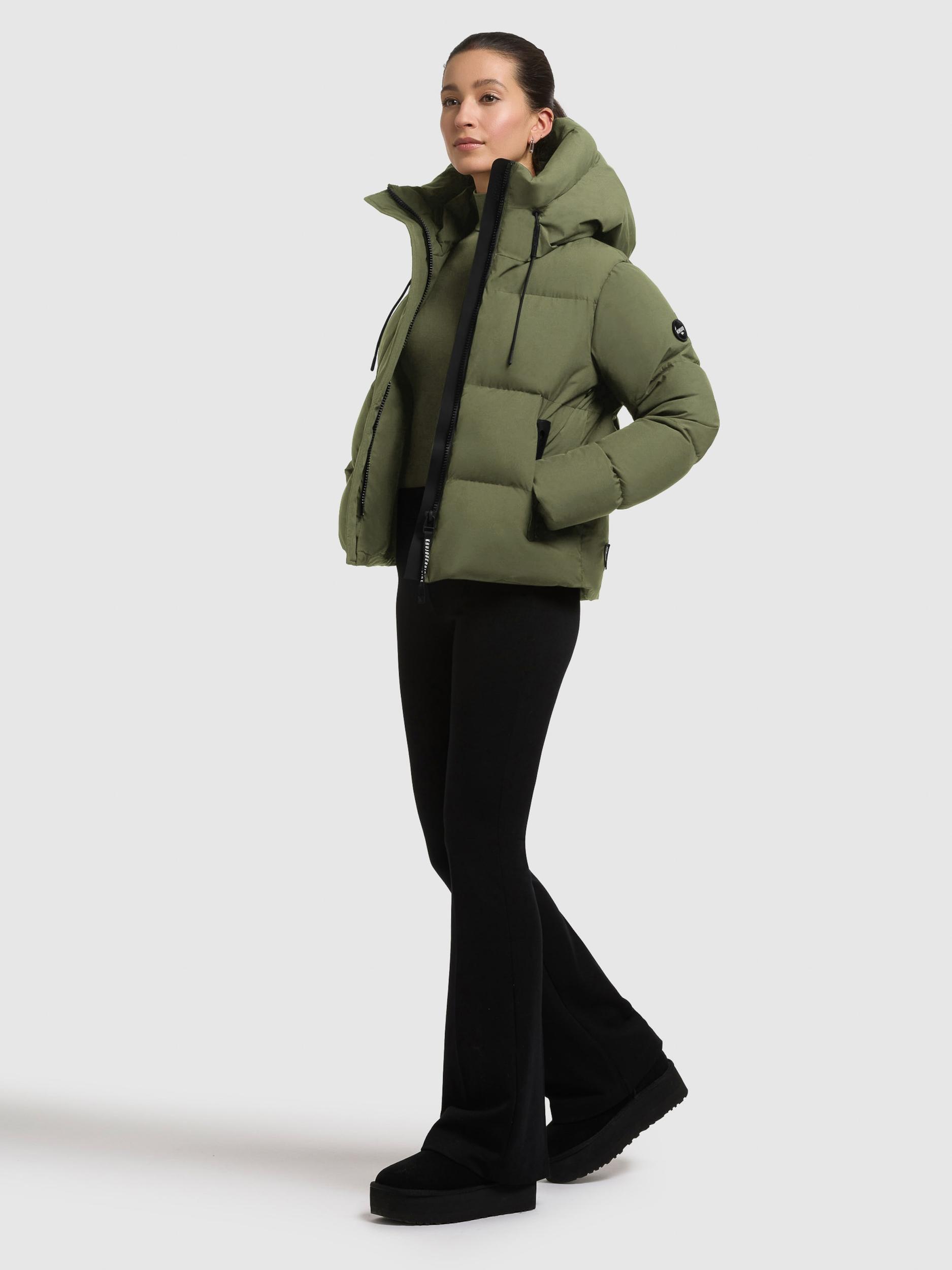 khujo Ziemas jaka 'Enits Matt' olīvzaļš