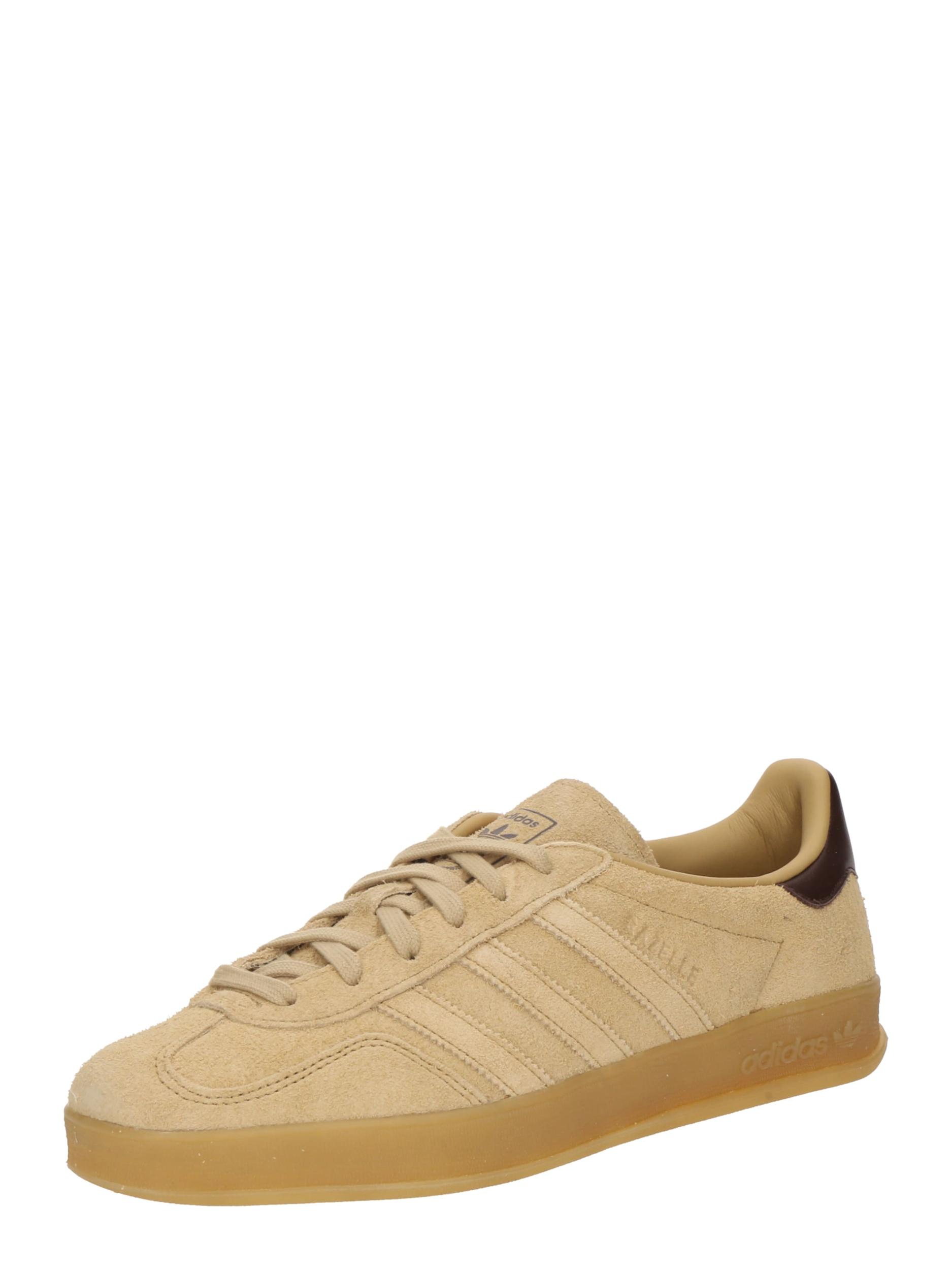 ADIDAS ORIGINALS Zemie brīvā laika apavi 'GAZELLE INDOOR' šampanieša