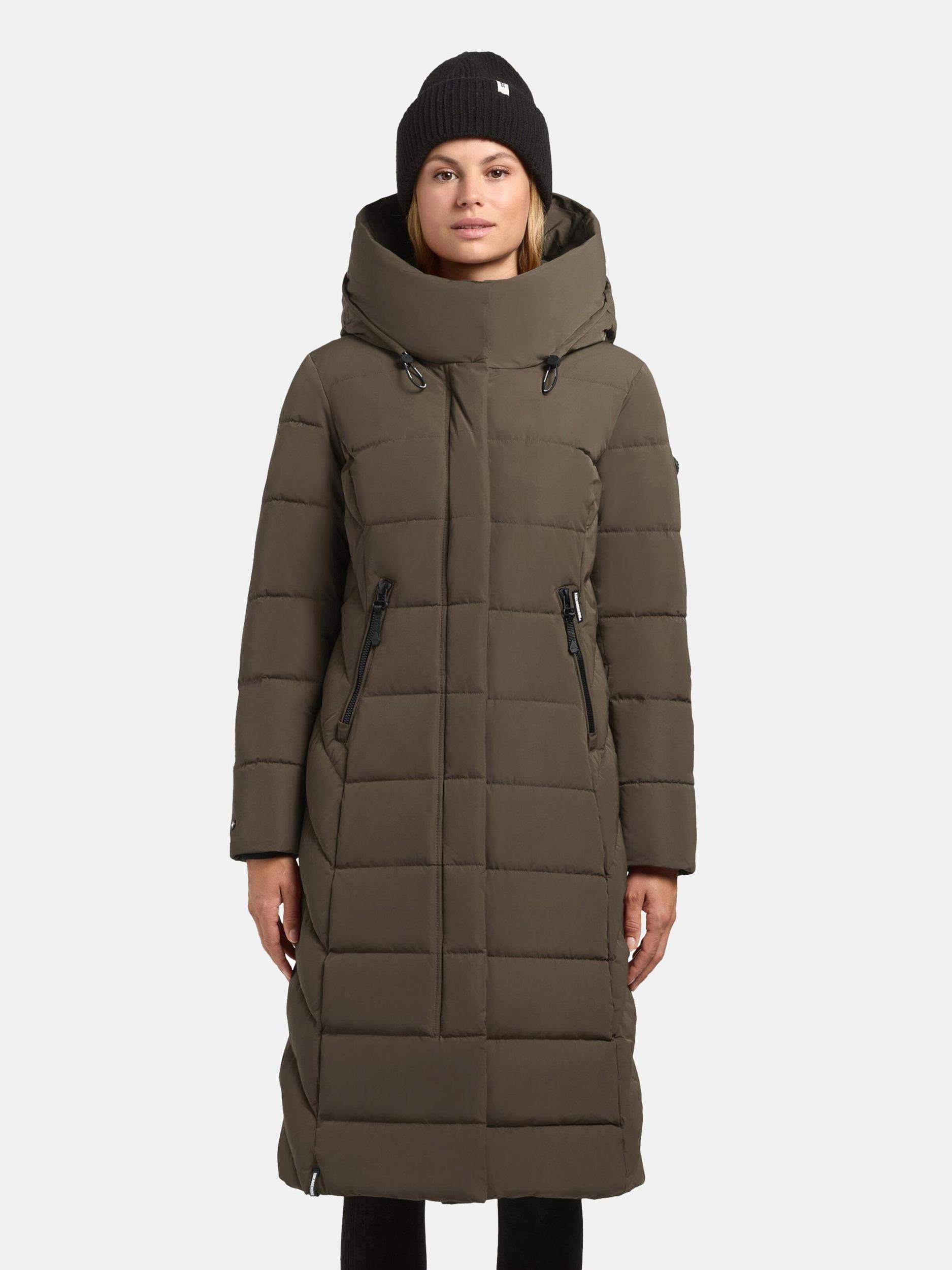 khujo Ziemas mētelis 'Sensy-YM' olīvzaļš