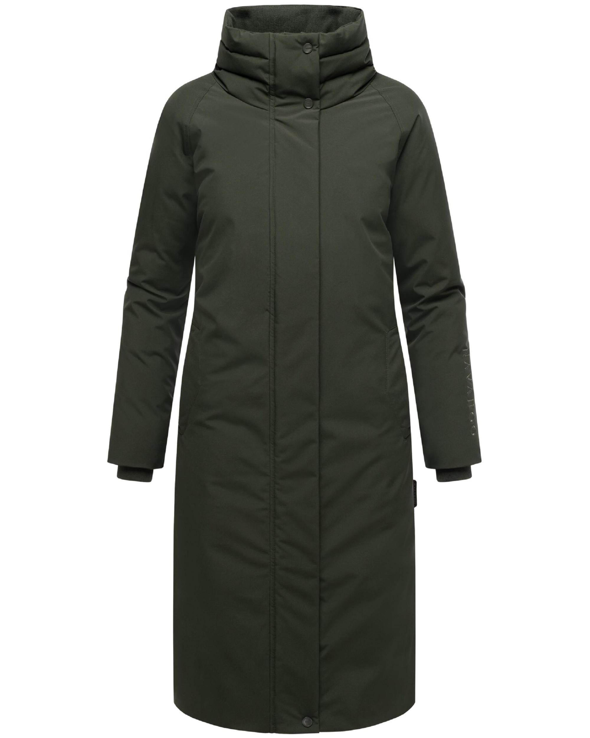 NAVAHOO Ziemas mētelis 'Traumblüte 14' tumši zaļš