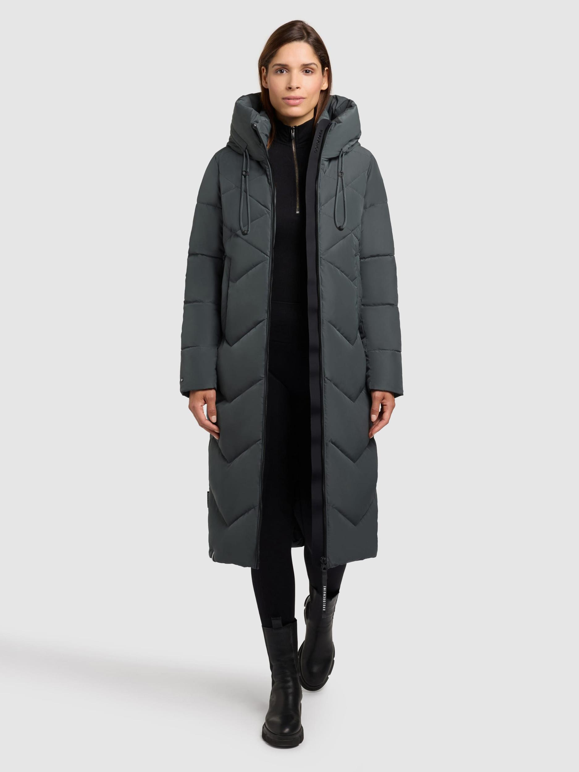 khujo Starpsezonu mētelis 'Linari' tumši zaļš