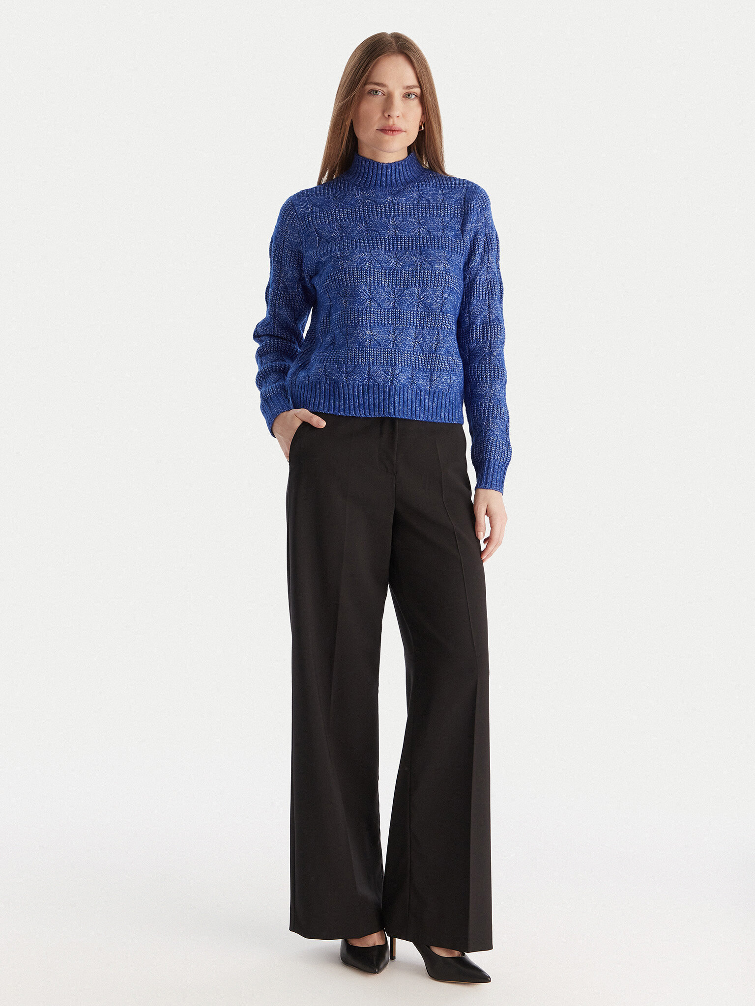 Krekls ar augstu apkakli Vero Moda