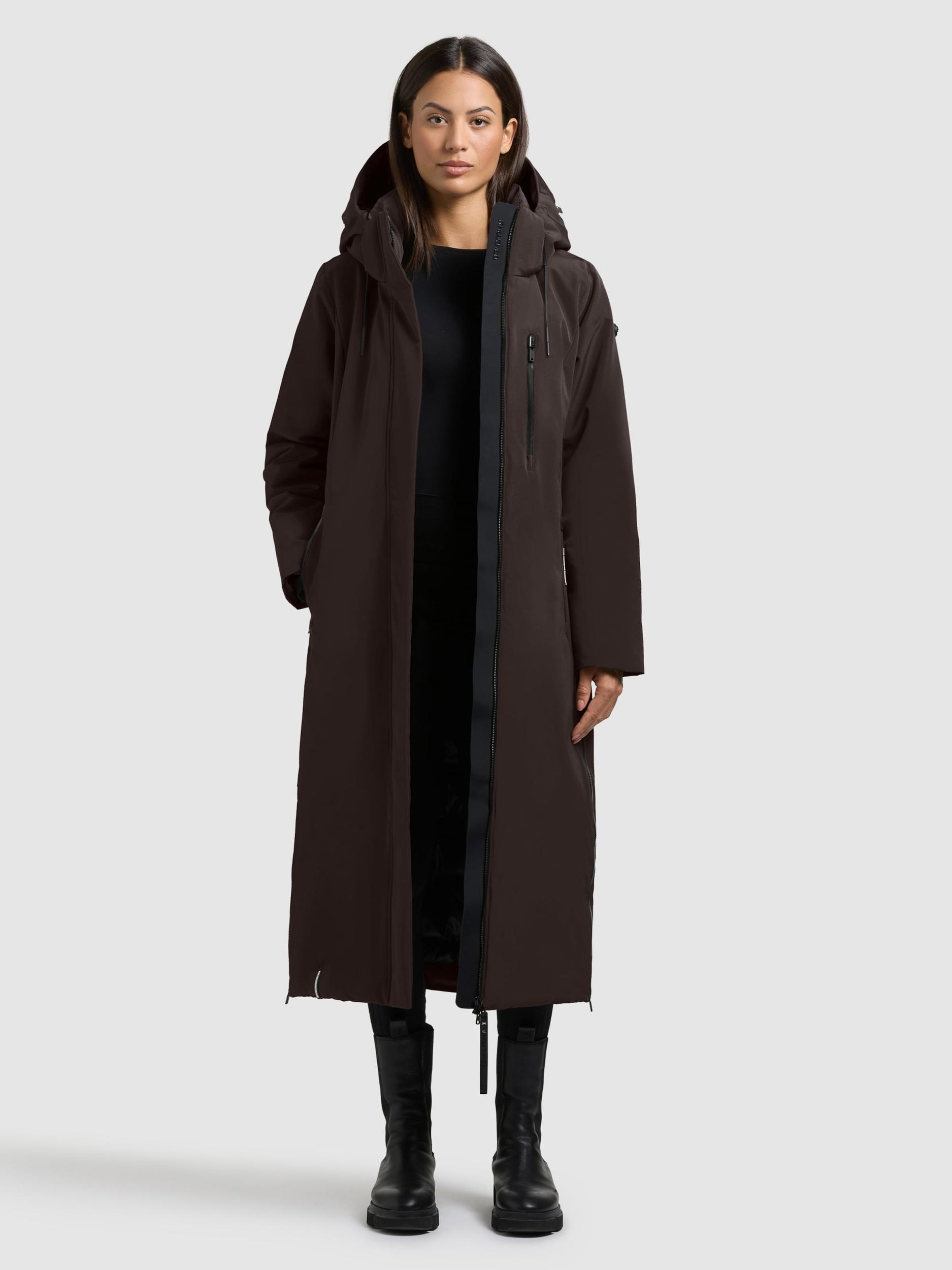 khujo Ziemas mētelis 'Lofi 3' šokolādes krāsas