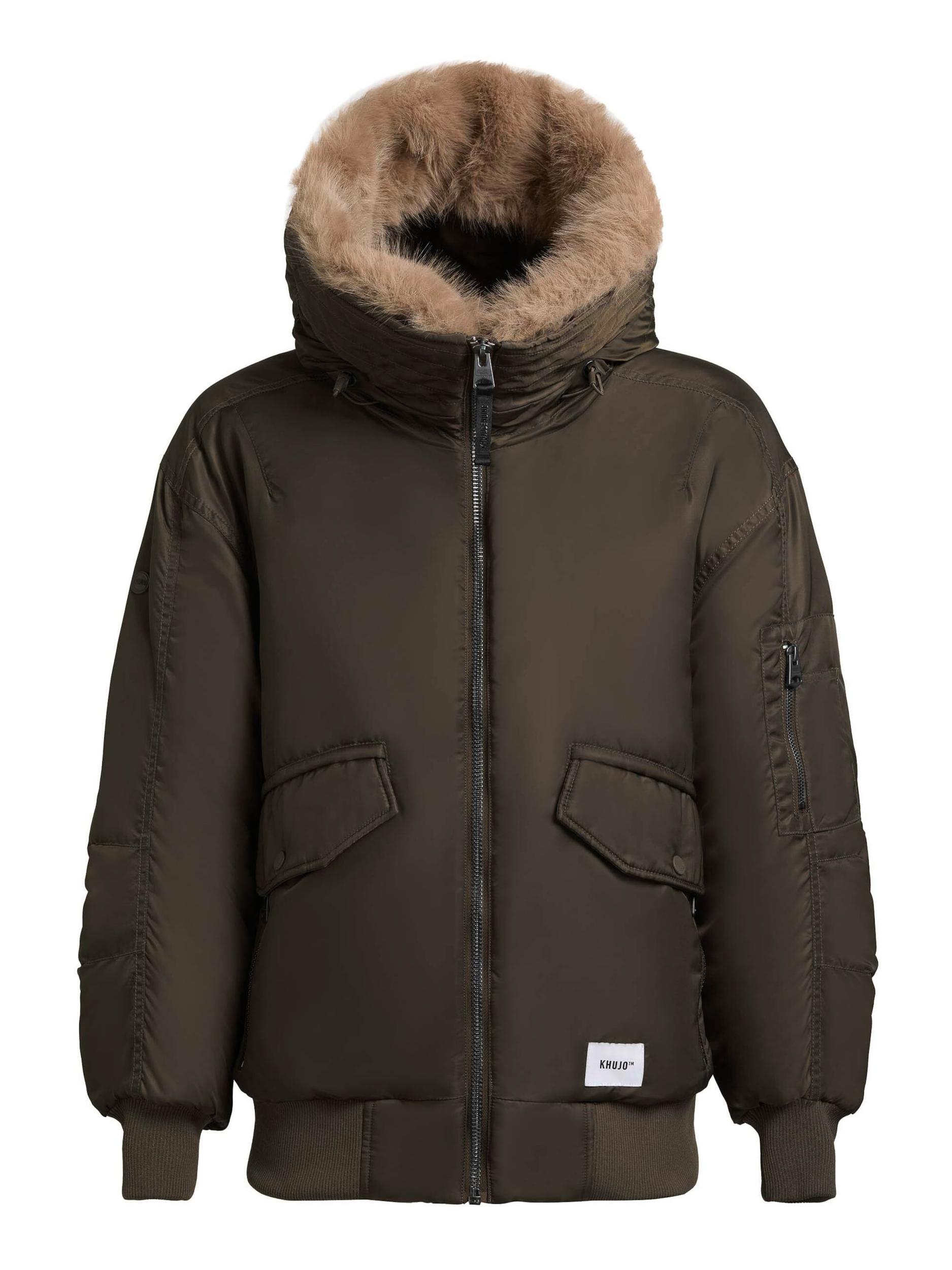 khujo Ziemas jaka 'Cela' tumši zaļš