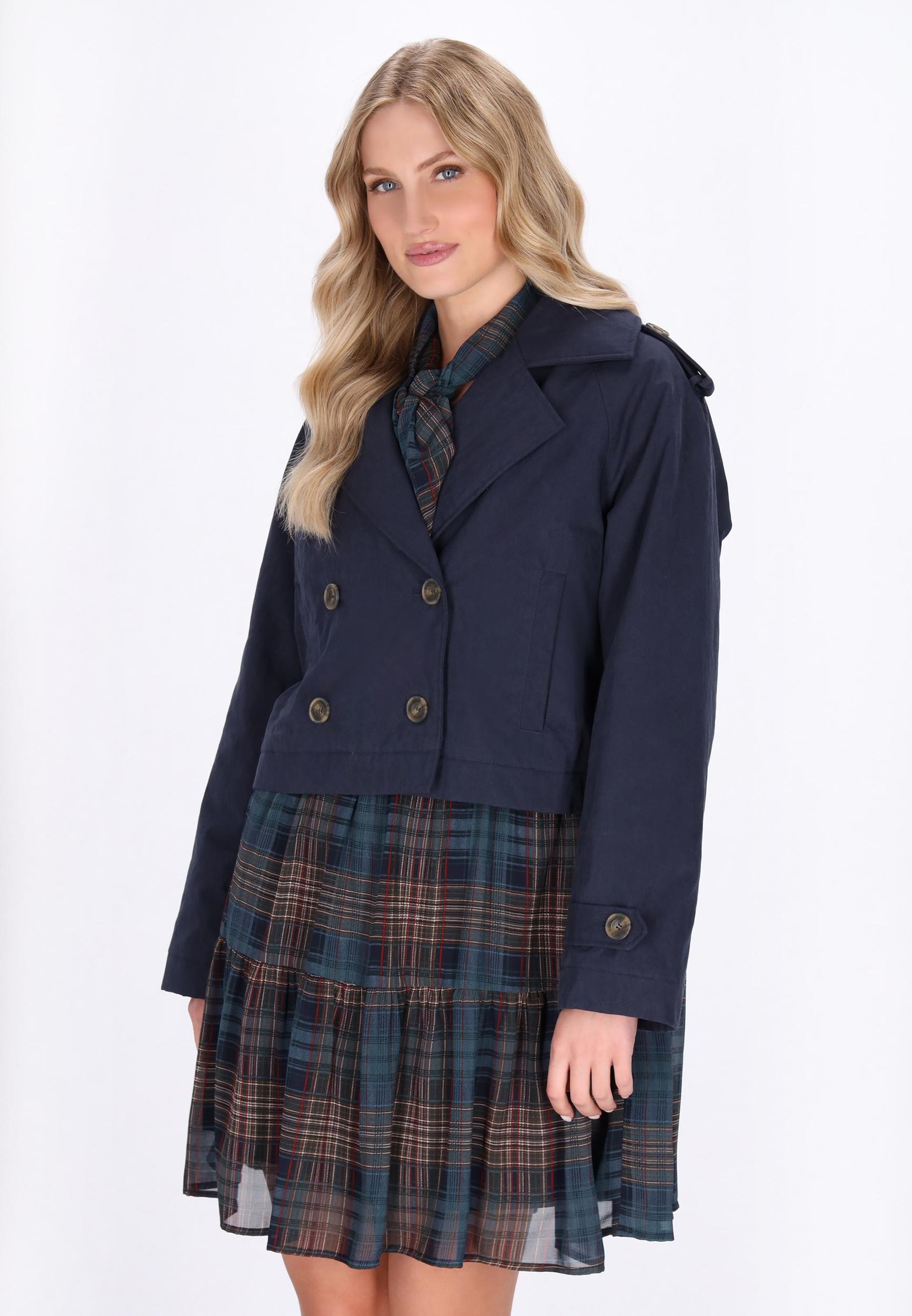 DreiMaster Vintage Starpsezonu jaka tumši zils