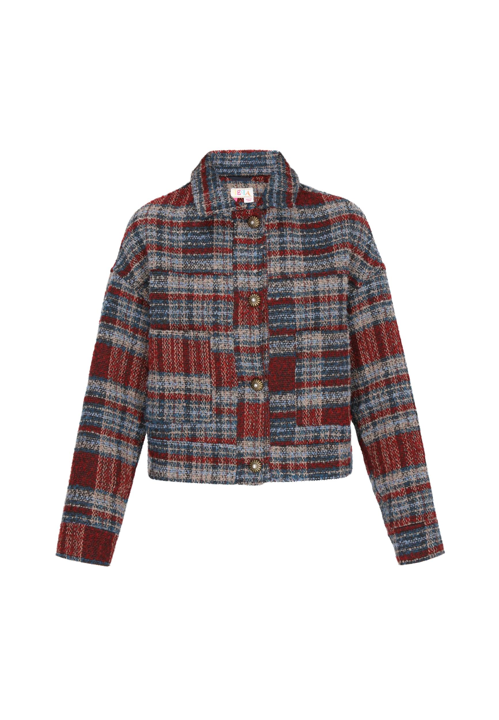 IZIA Starpsezonu jaka bēšs / zils / sarkans