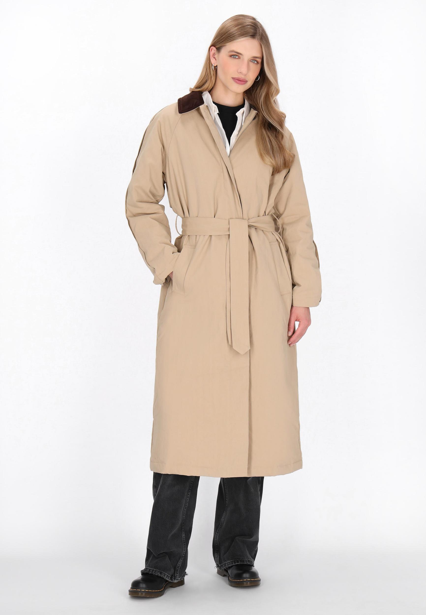 DreiMaster Vintage Starpsezonu mētelis bēšs / brūns