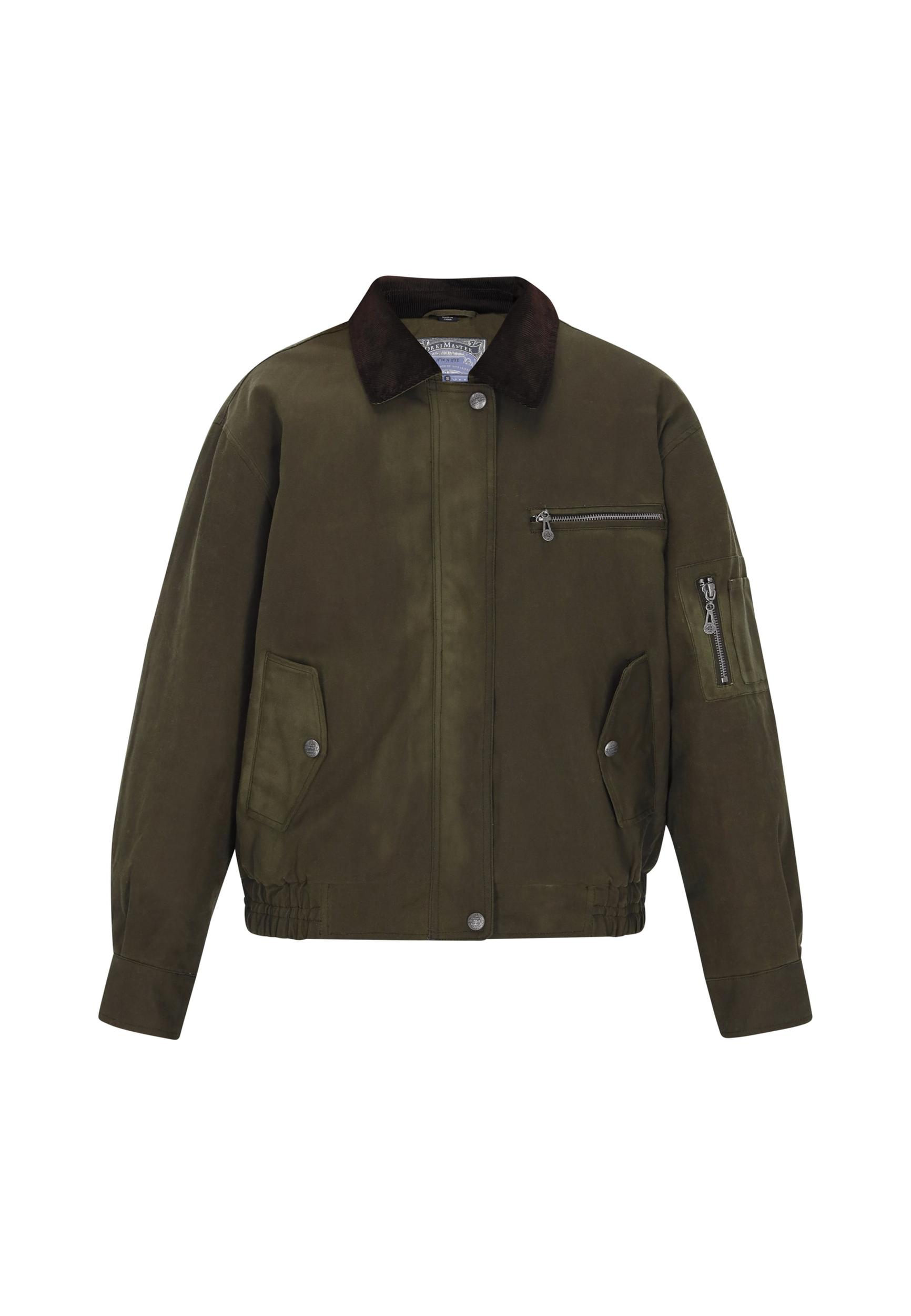 DreiMaster Vintage Starpsezonu jaka olīvzaļš