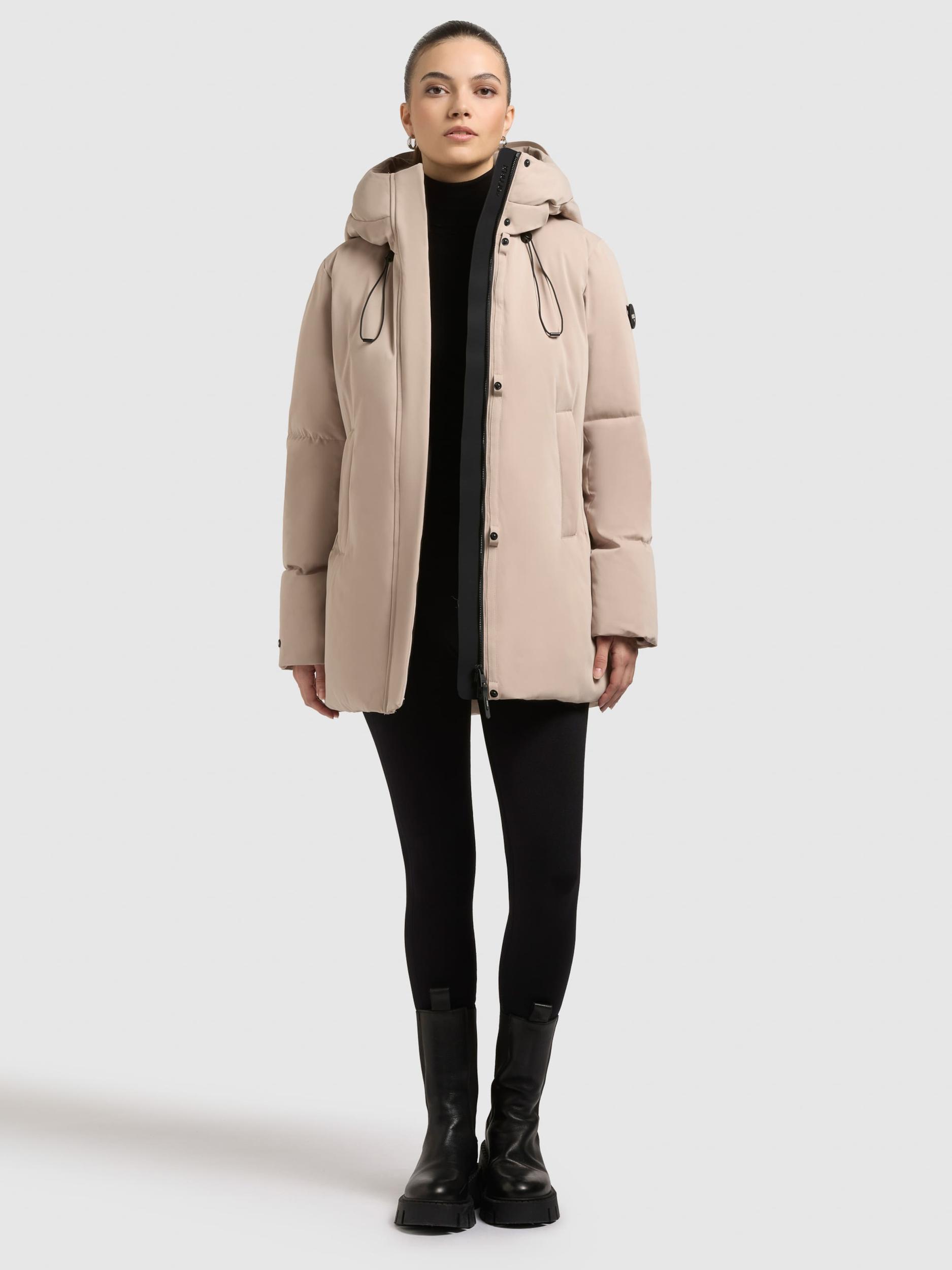 khujo Ziemas jaka 'Allap' bēšs