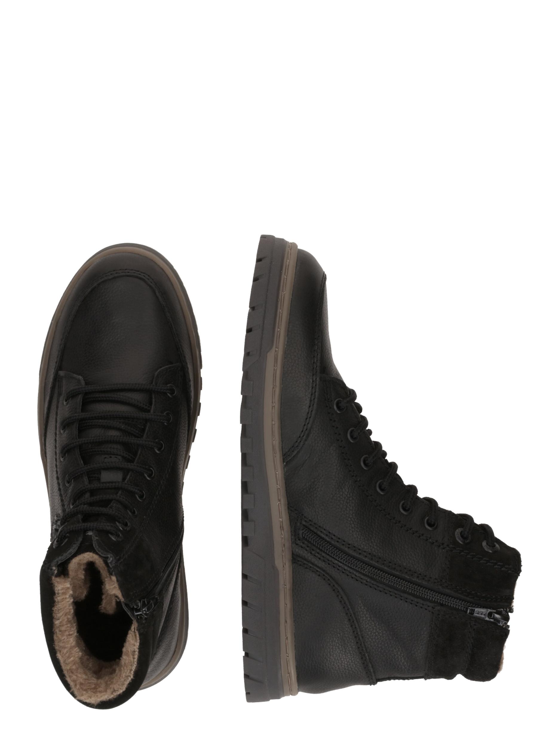 bugatti Klasiskie šņorzābaki melns