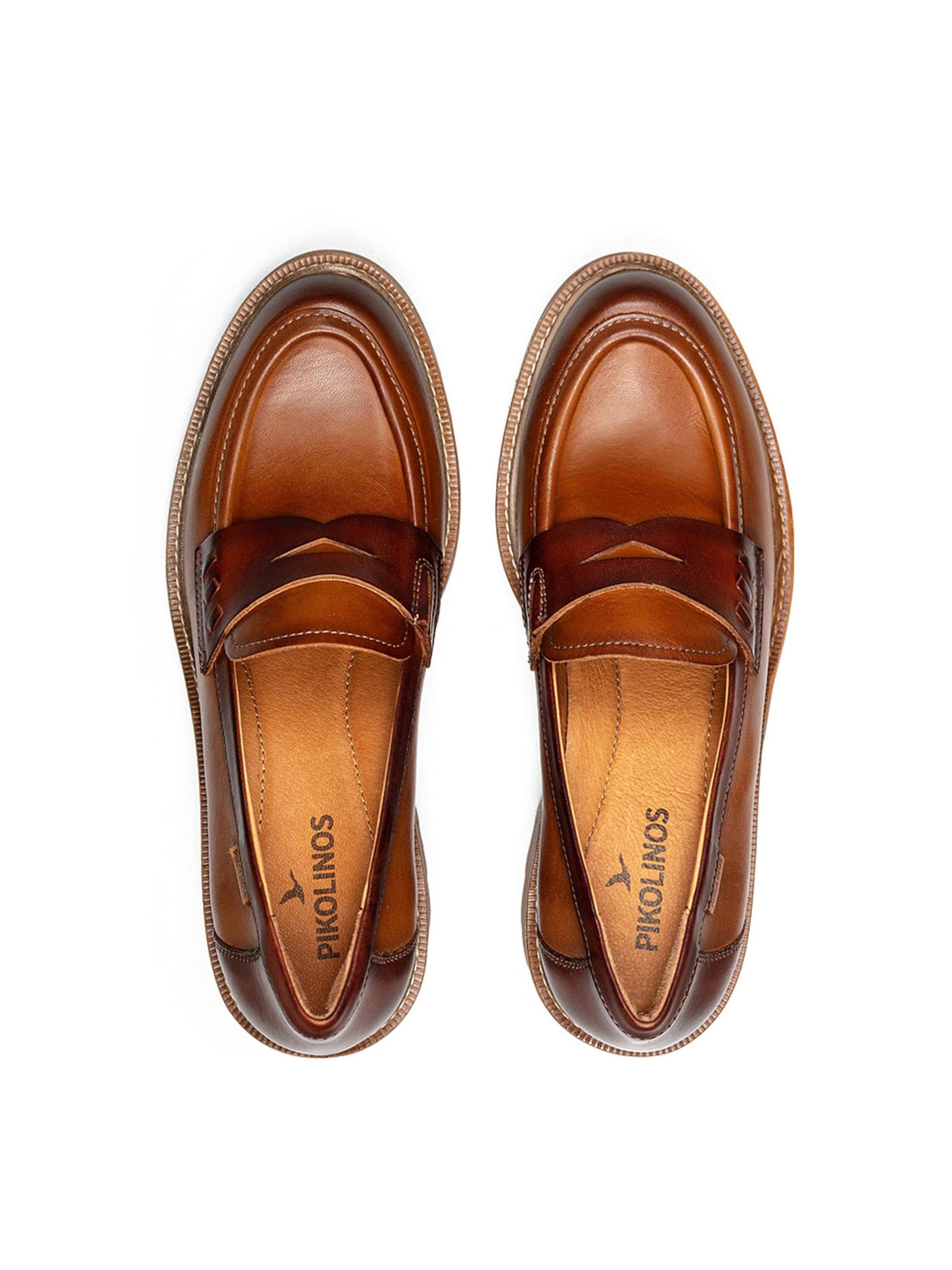 PIKOLINOS Mokasīni 'Alcaraz' brūns / tumši brūns