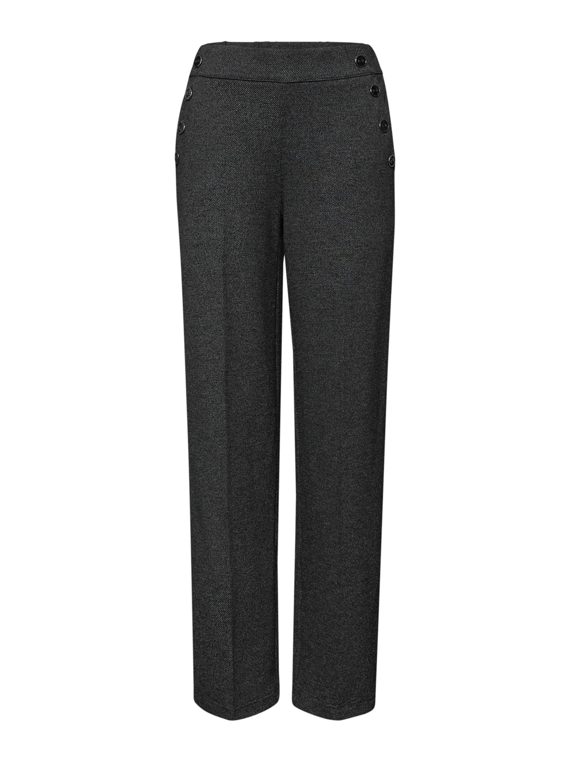 STREET ONE Buktētas bikses melns