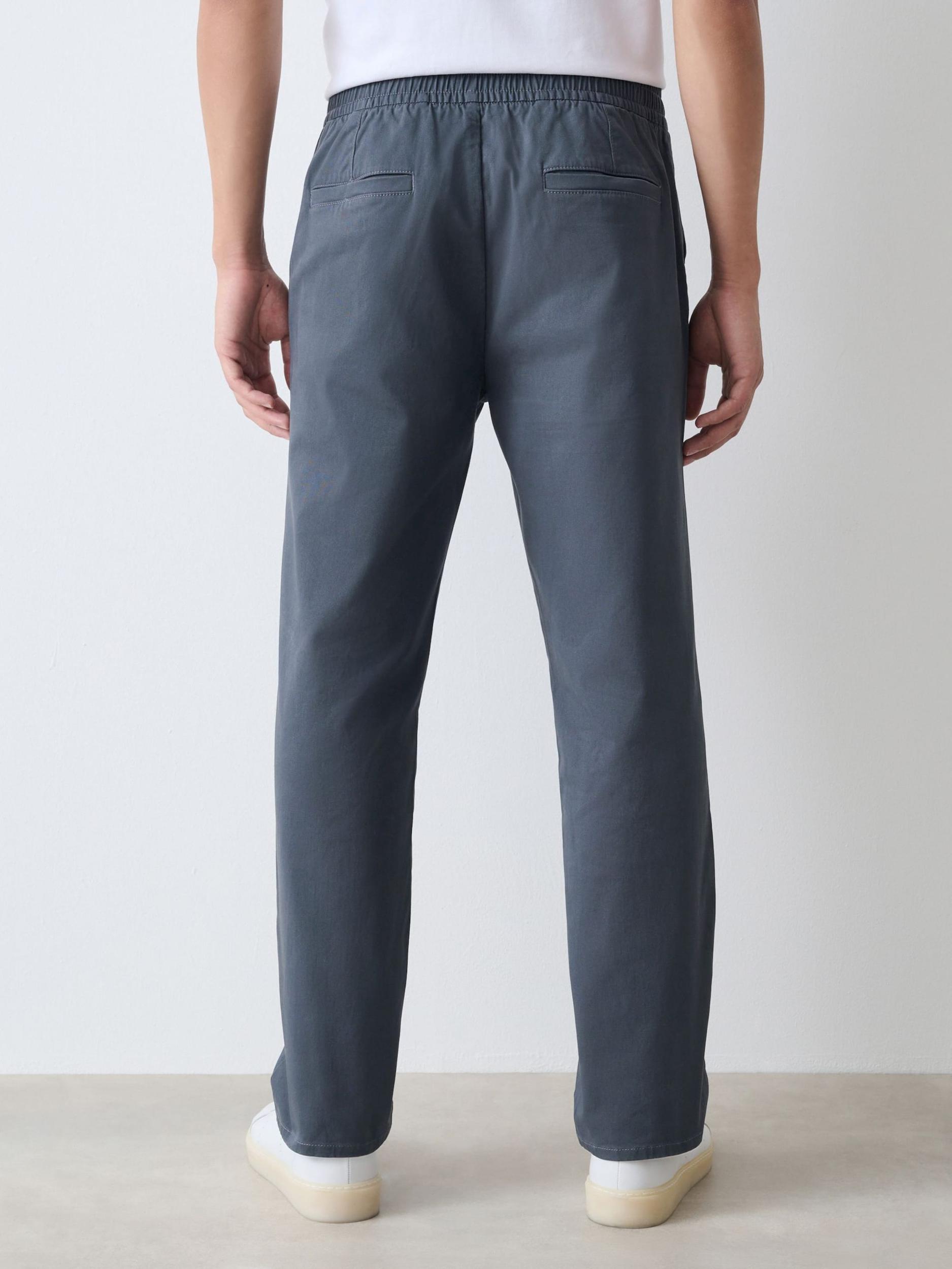 Next Čino bikses dūmu zils