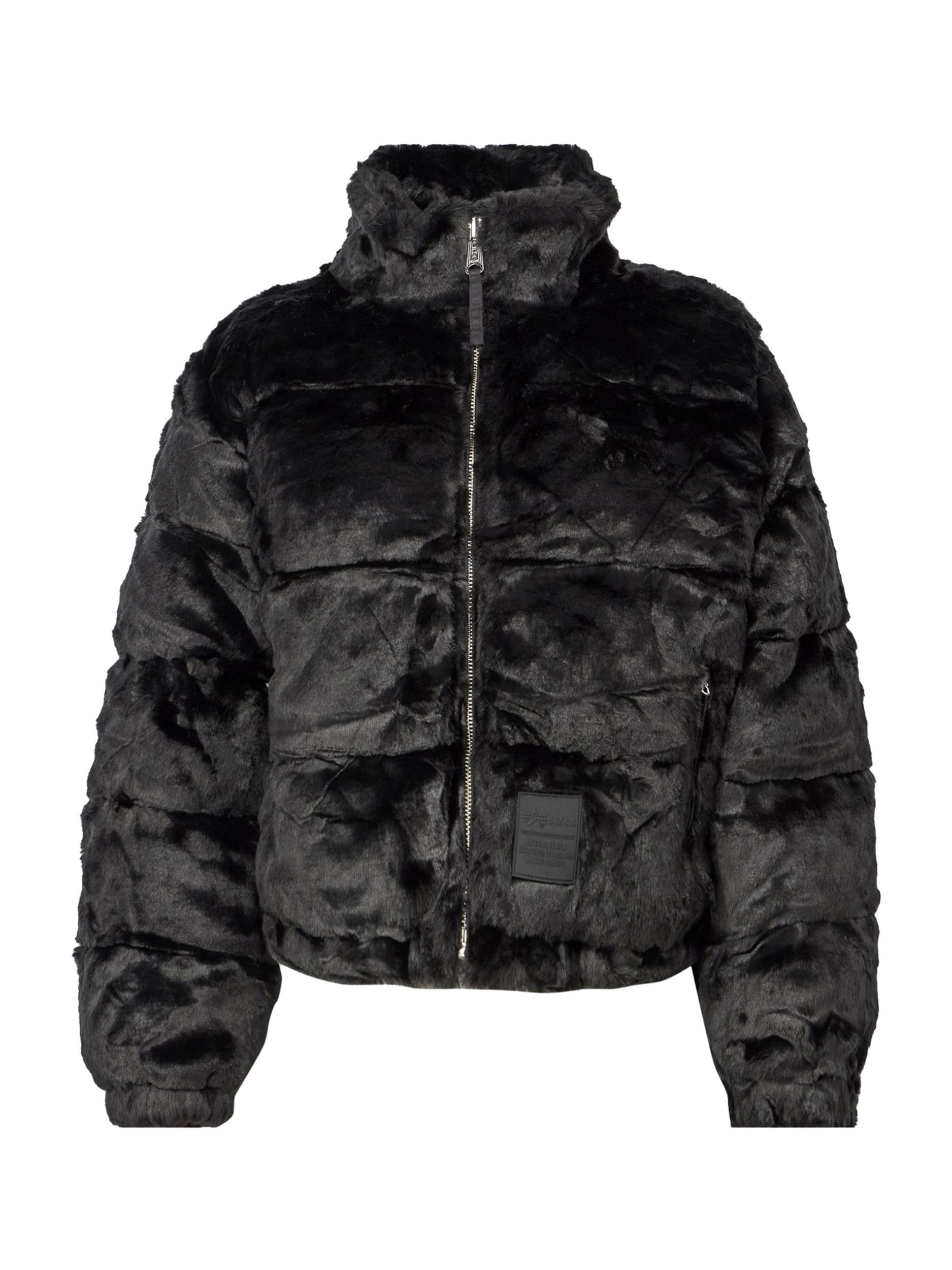 ALPHA INDUSTRIES Ziemas jaka melns