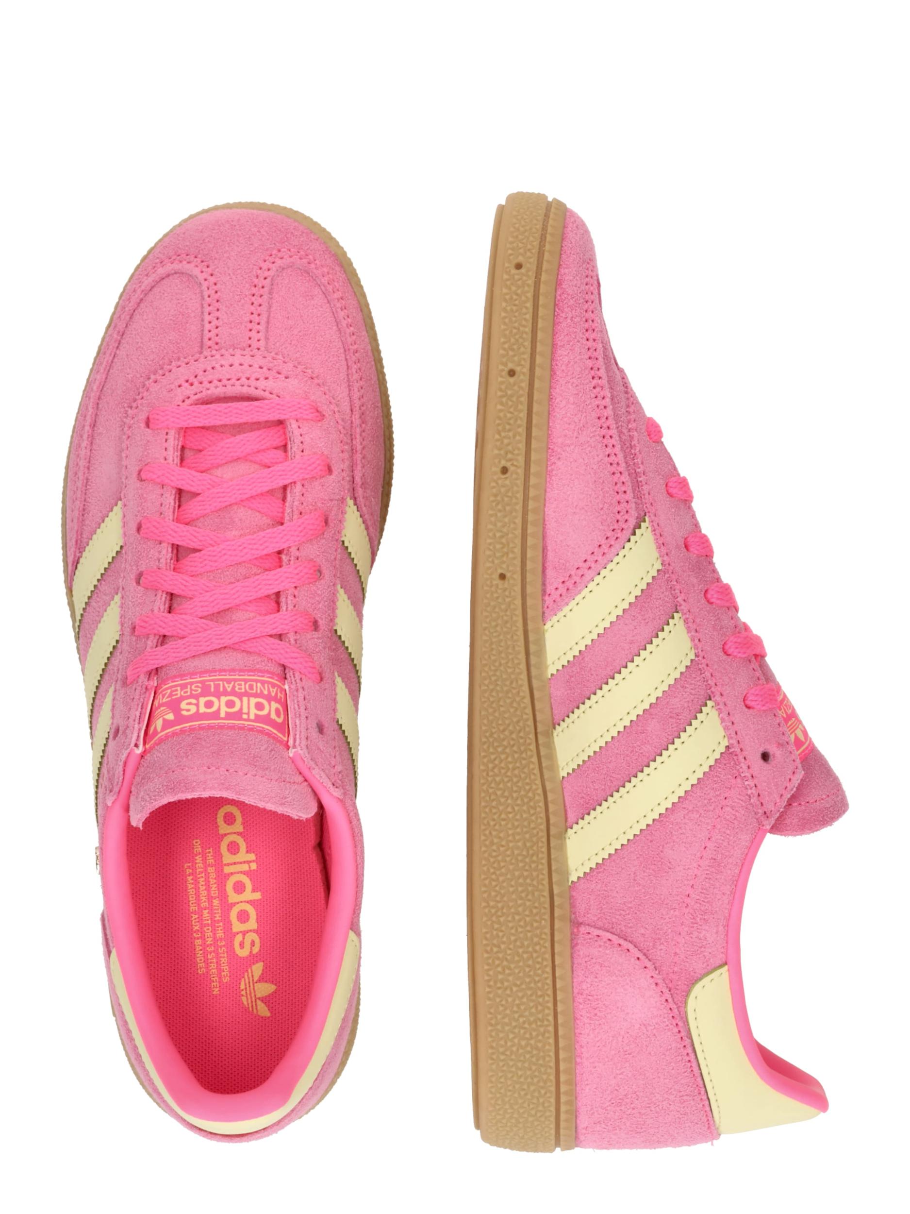 ADIDAS ORIGINALS Zemie brīvā laika apavi 'HANDBALL SPEZIAL' dzeltens / rozā