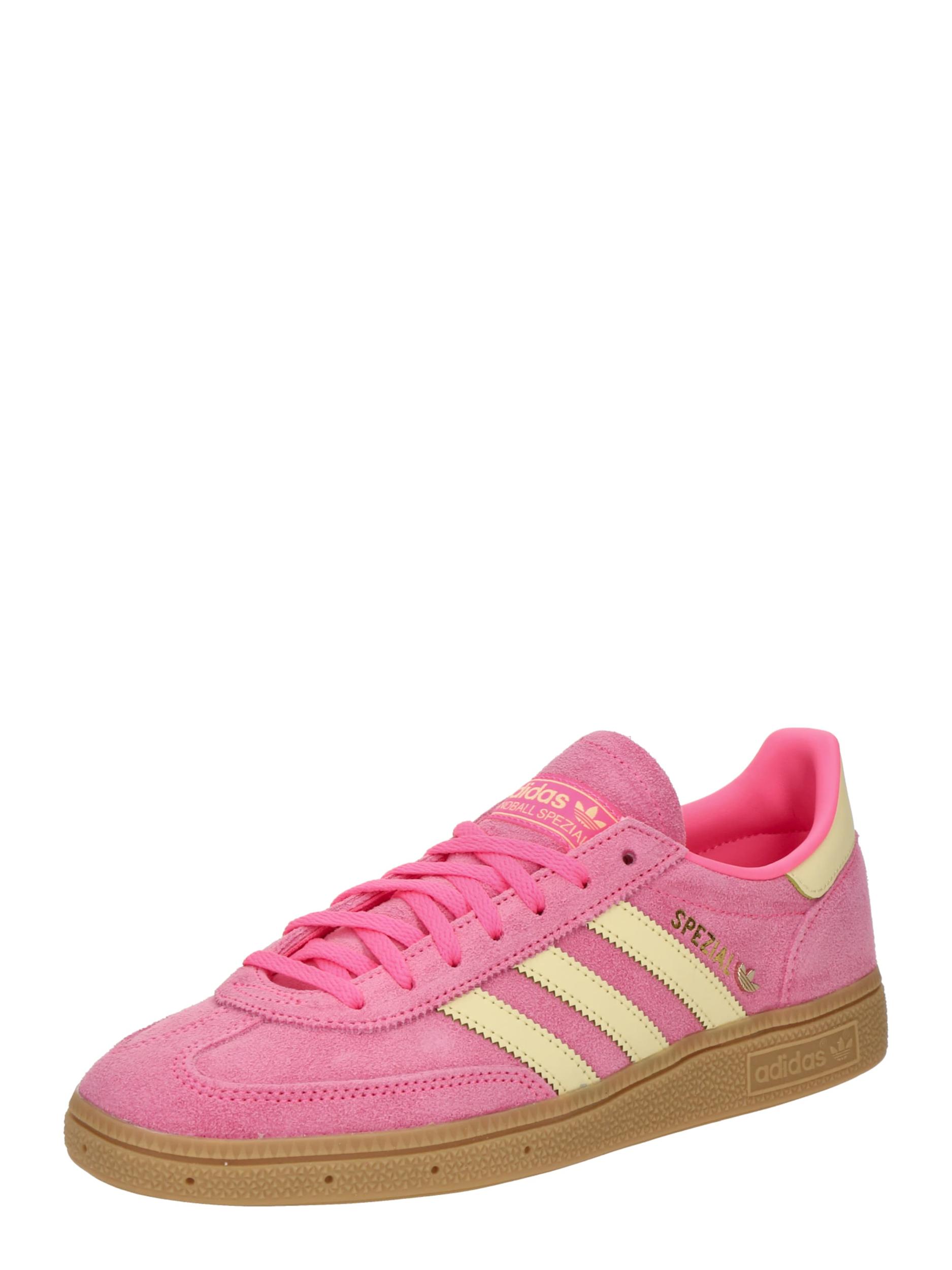 ADIDAS ORIGINALS Zemie brīvā laika apavi 'HANDBALL SPEZIAL' dzeltens / rozā