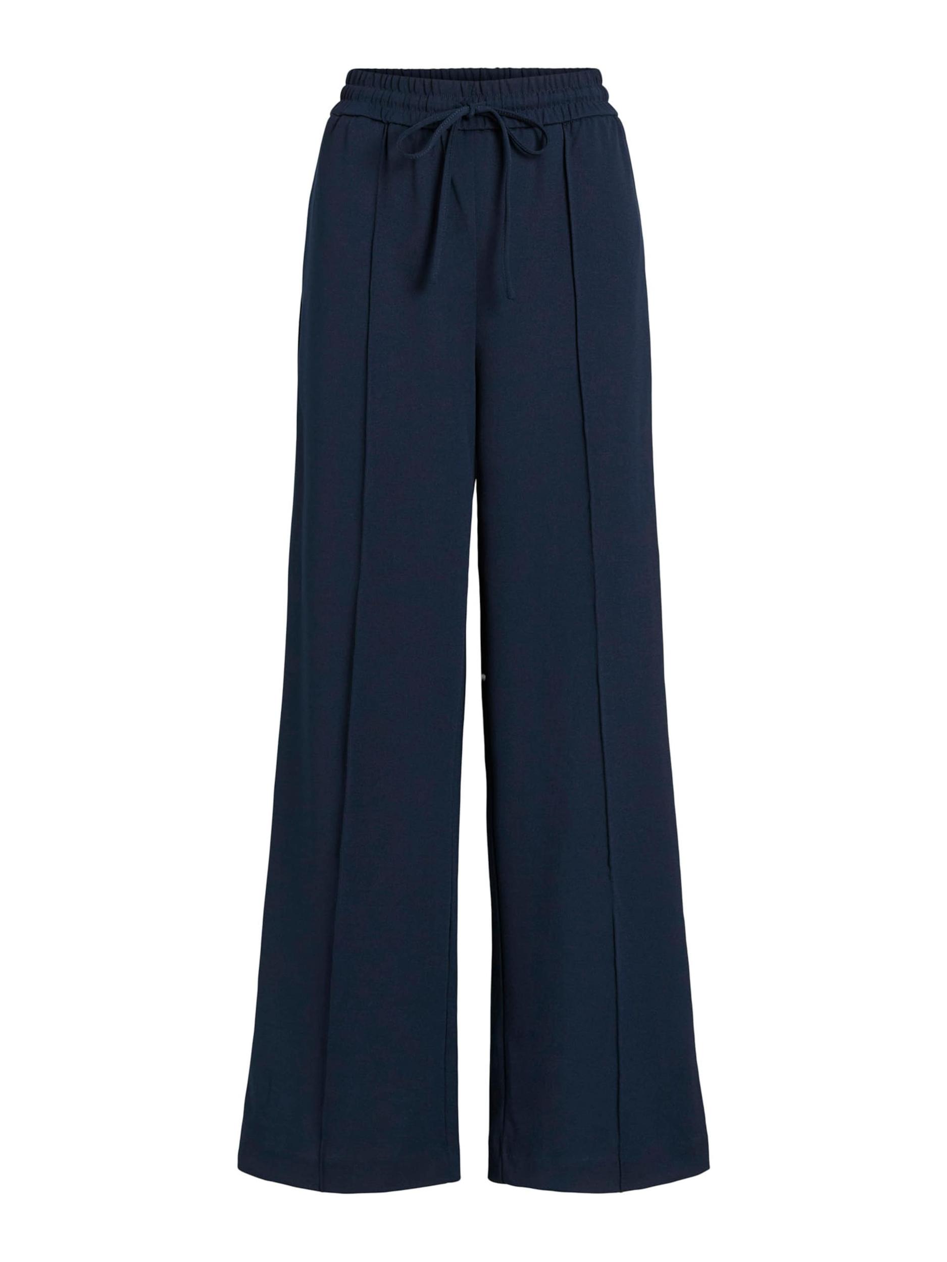 VILA Klasiskas bikses 'VIClua' tumši zils