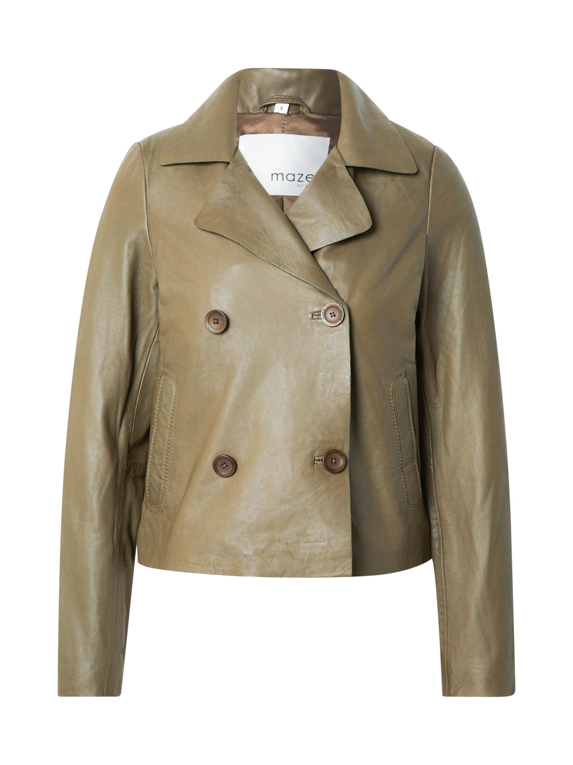 Maze Starpsezonu jaka olīvzaļš