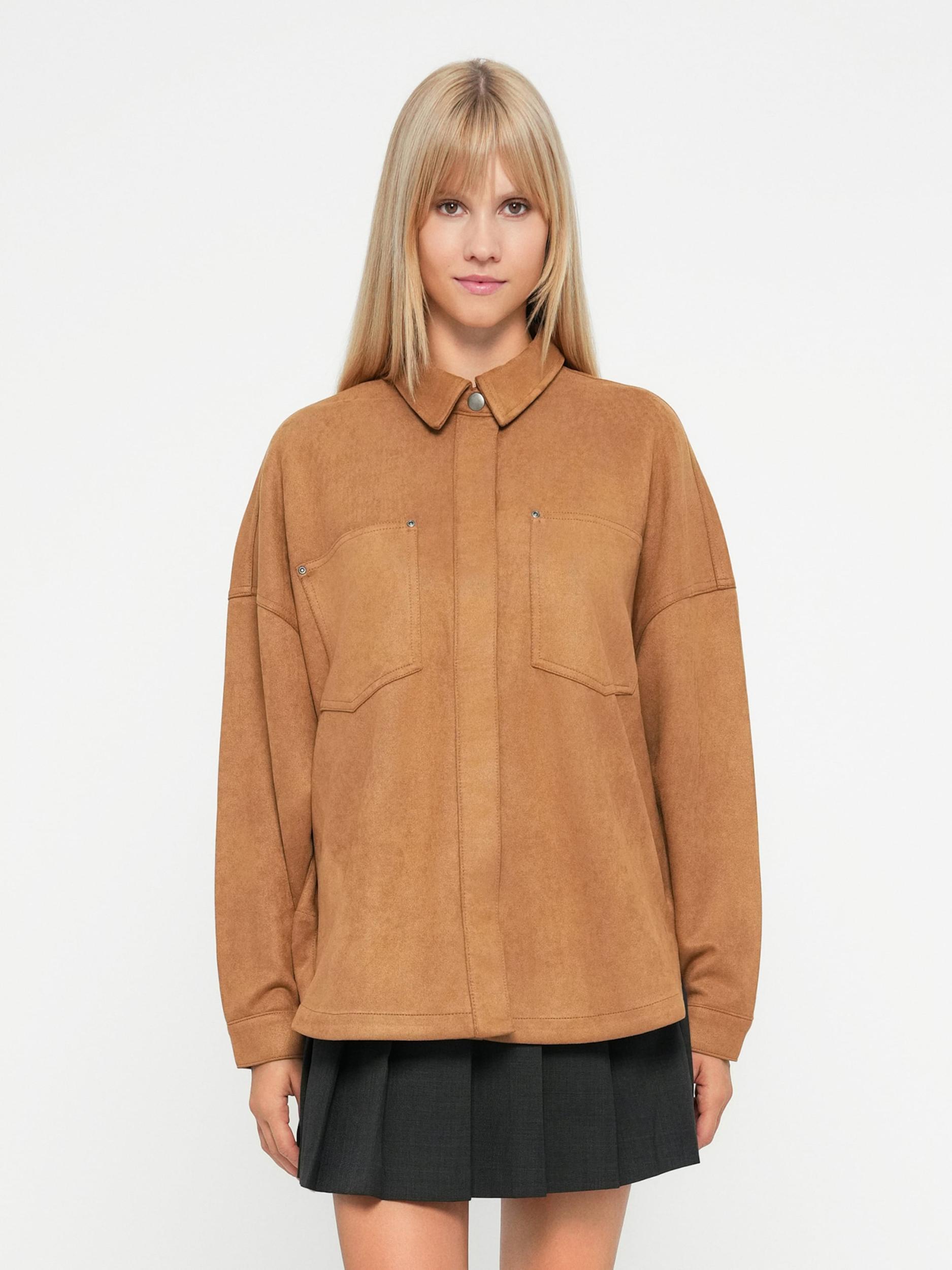 ONLY Starpsezonu jaka 'ONLJANINE-STINA' konjaka toņa