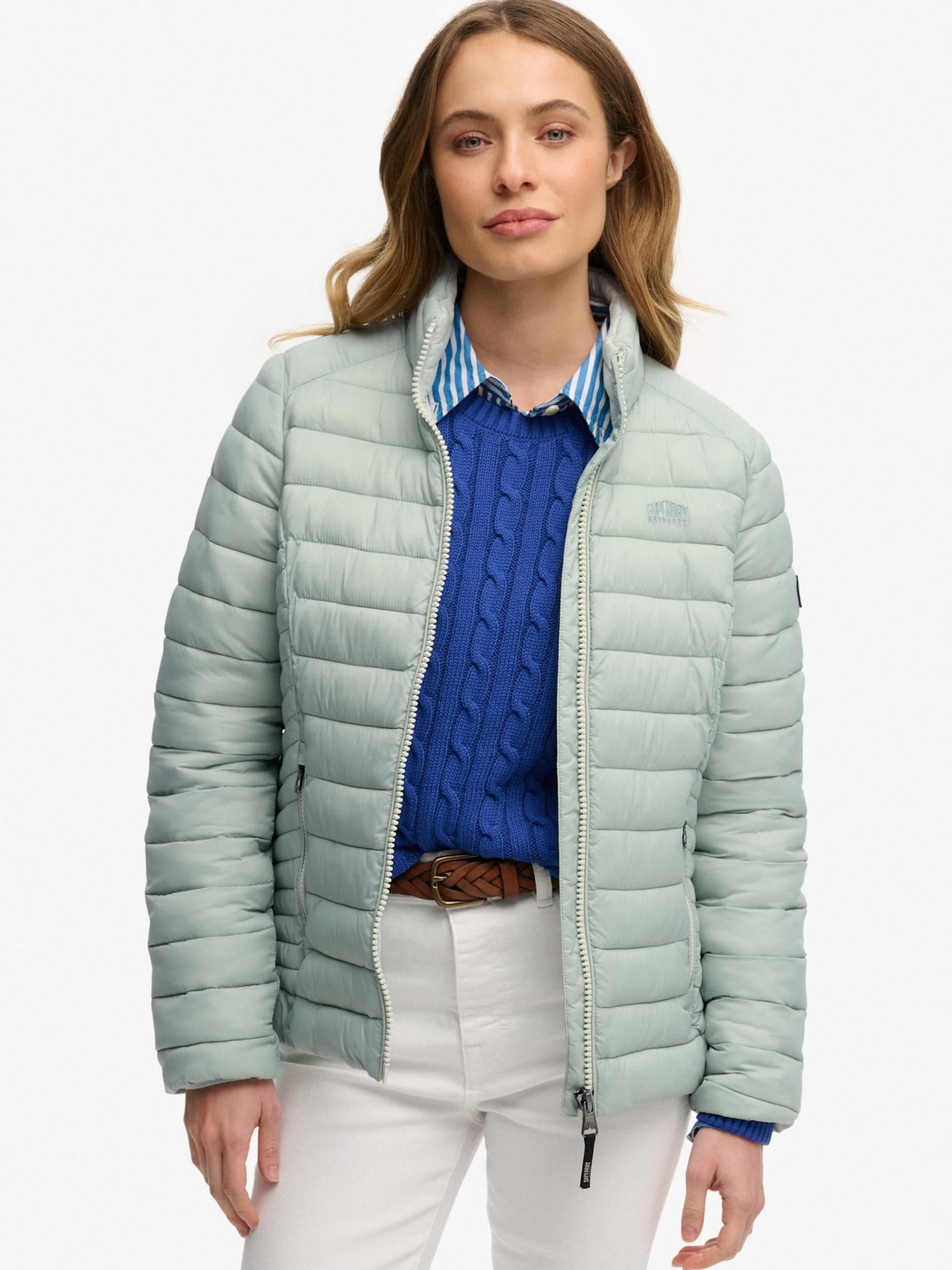 Superdry & Co Starpsezonu jaka pasteļzaļš